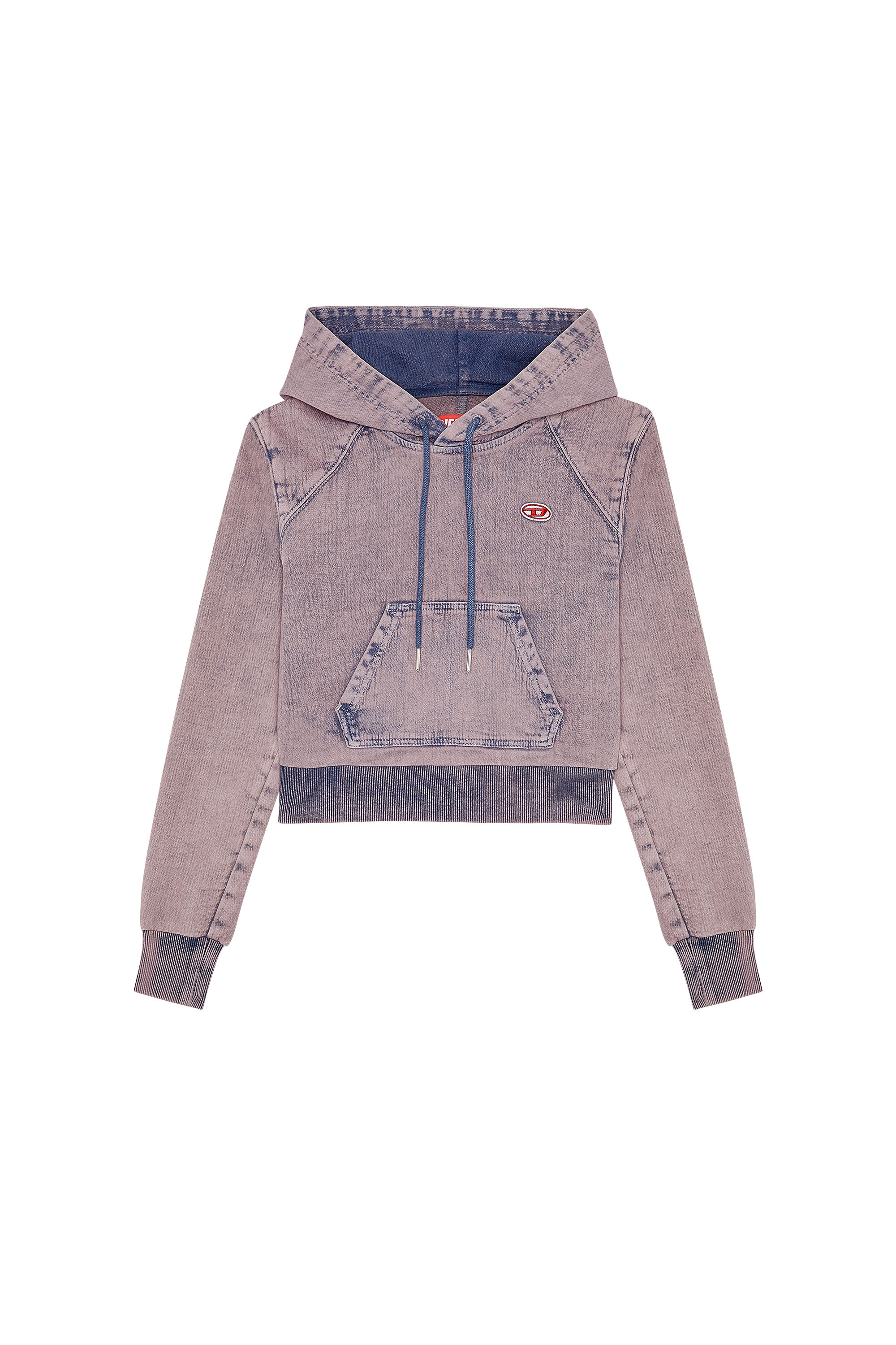 Diesel - D-ANGY-HOOD-NE, Lilla - Image 3