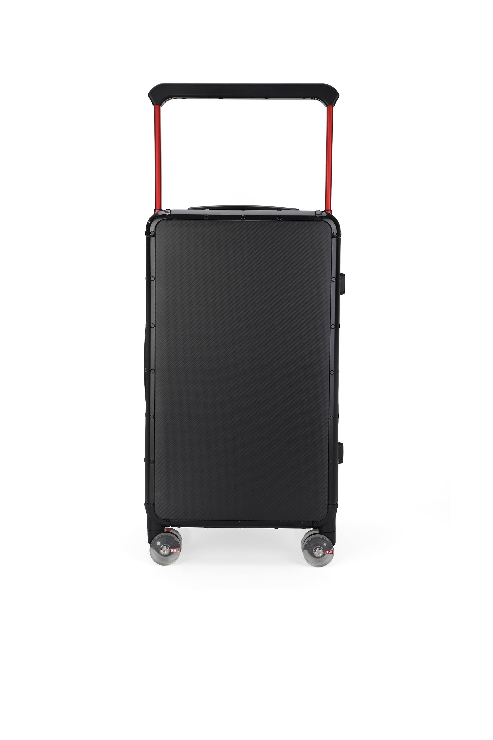 Diesel - DSL CARBON FIBER TROLLEY-BLACK- DSL001, Valigia in fibra di carbonio taglia M Unisex in Nero - 2