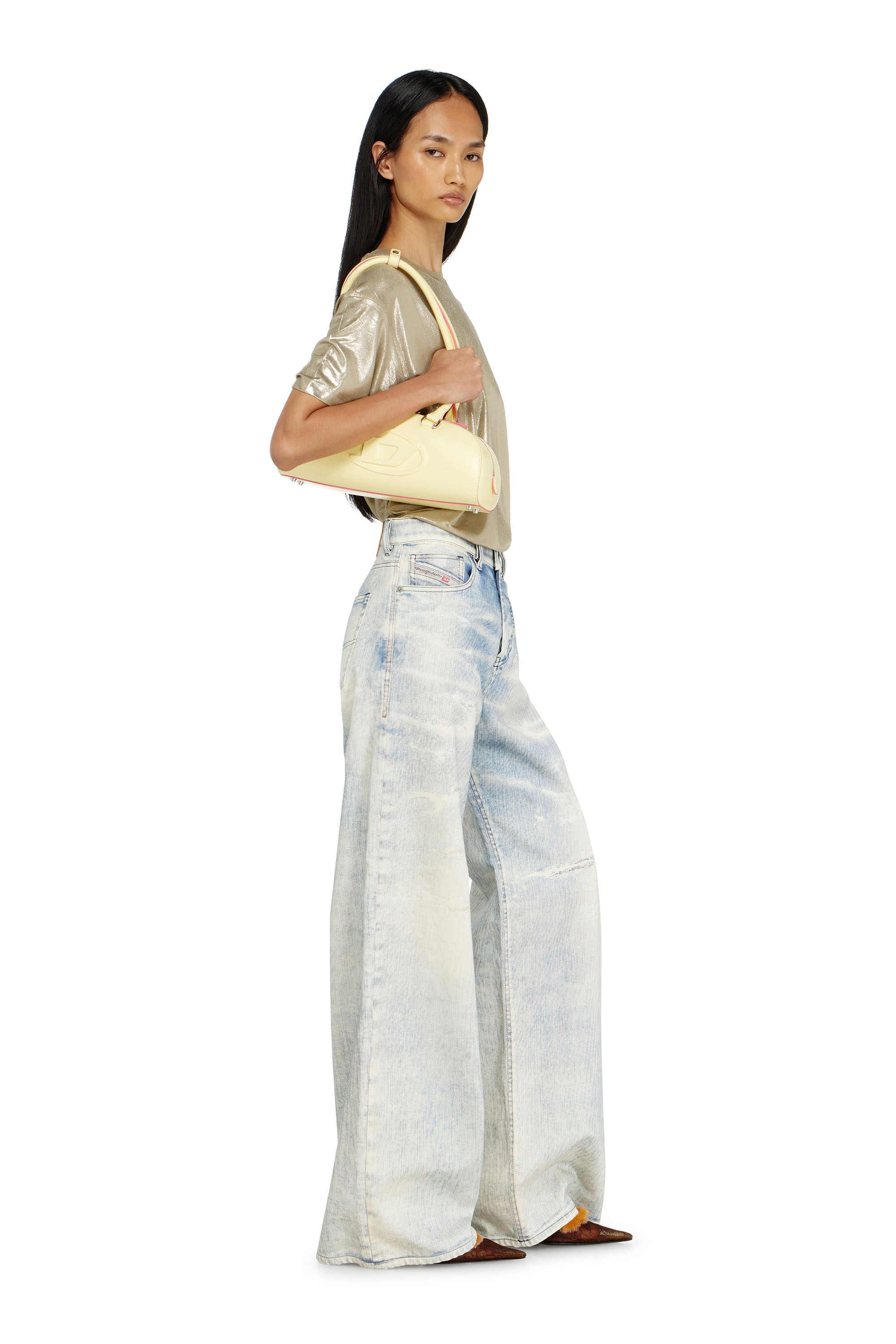 Diesel - Relaxed Jeans 1996 D-Sire 09R69 Femme, Bleu Clair - Image 2