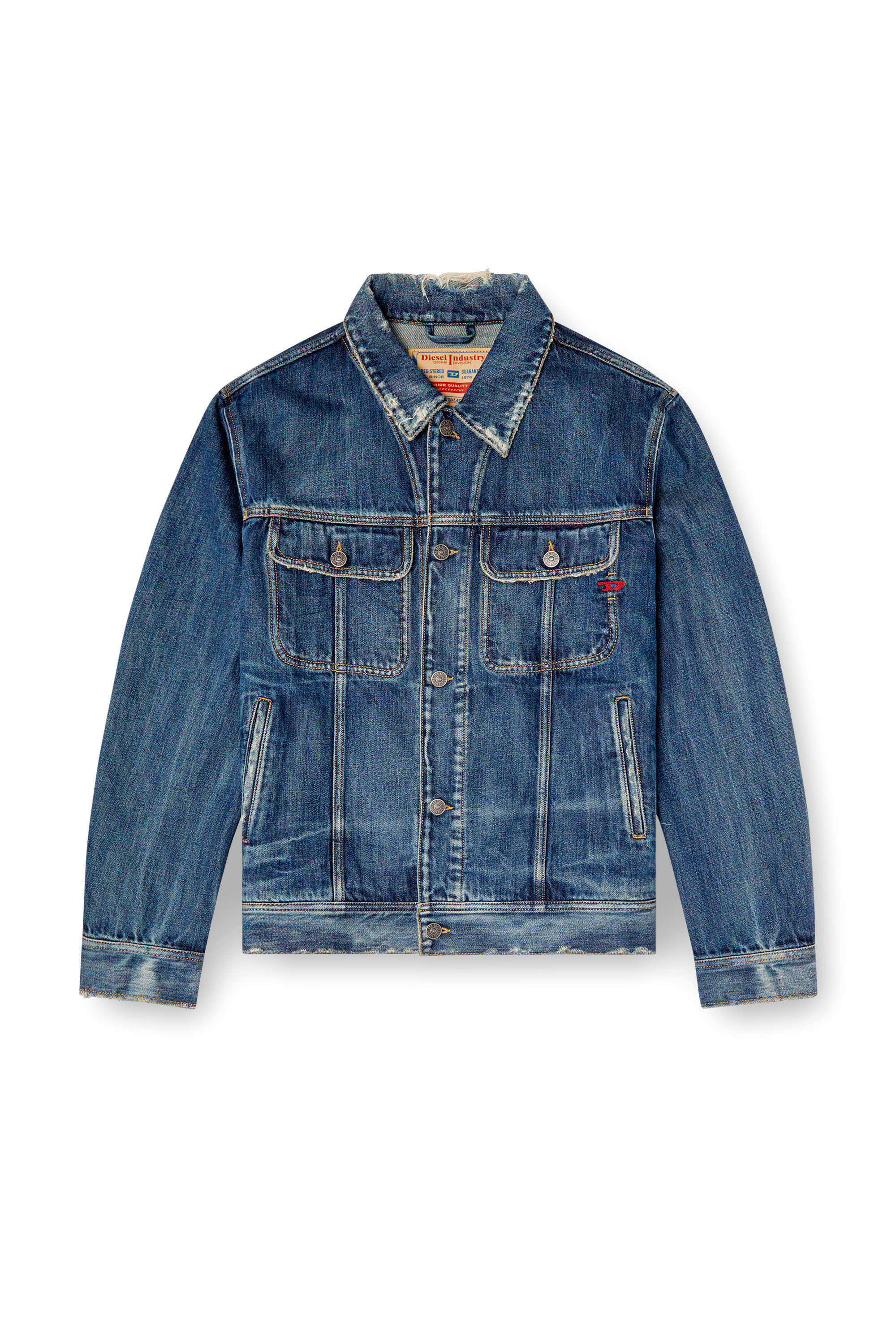 Diesel - D-BARCY, Veste trucker avec un fit regular Homme in ToBeDefined - 3