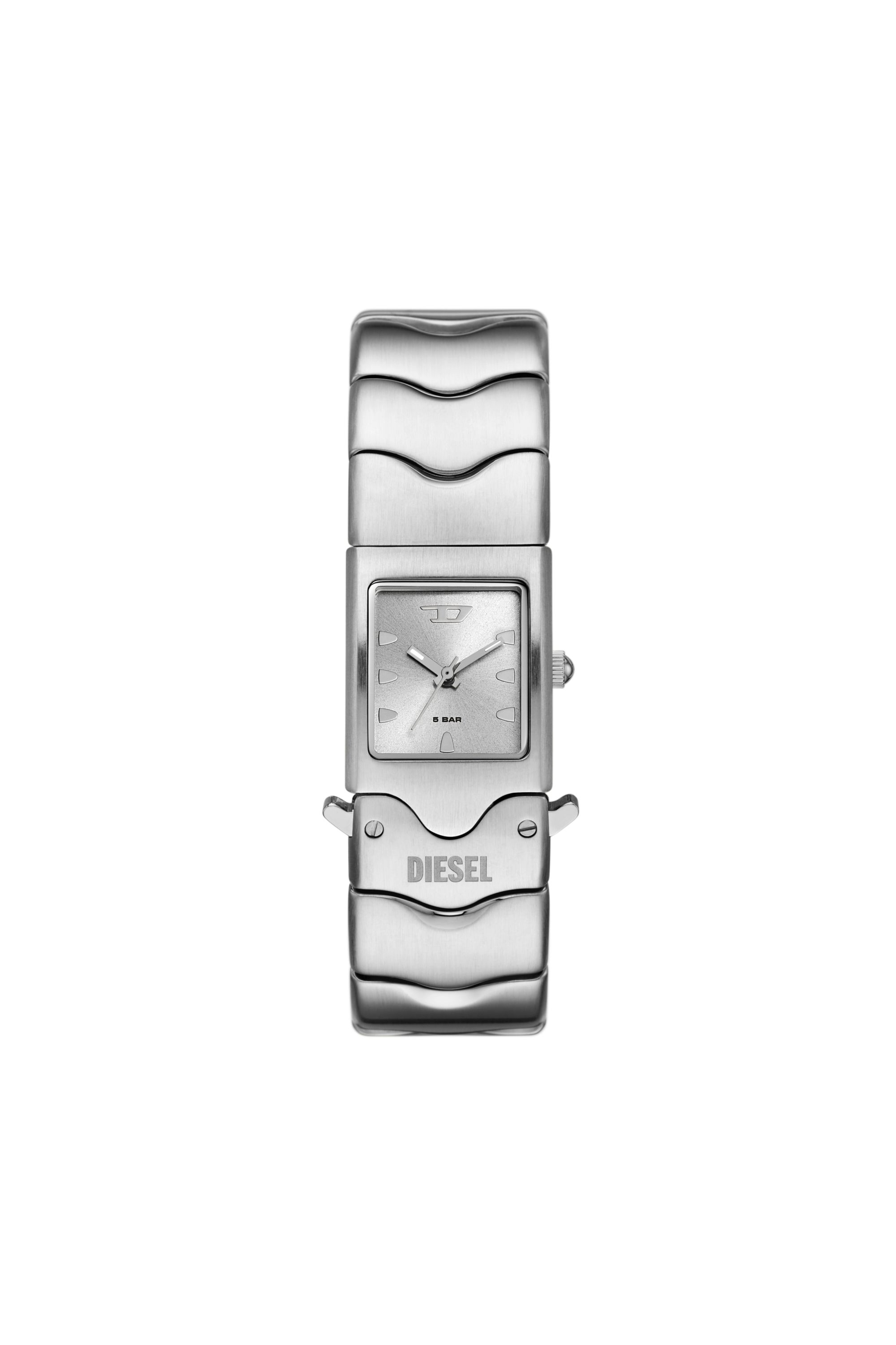 Diesel - DZ2222, Unisex Closer stainless steel watch in Silber - 1