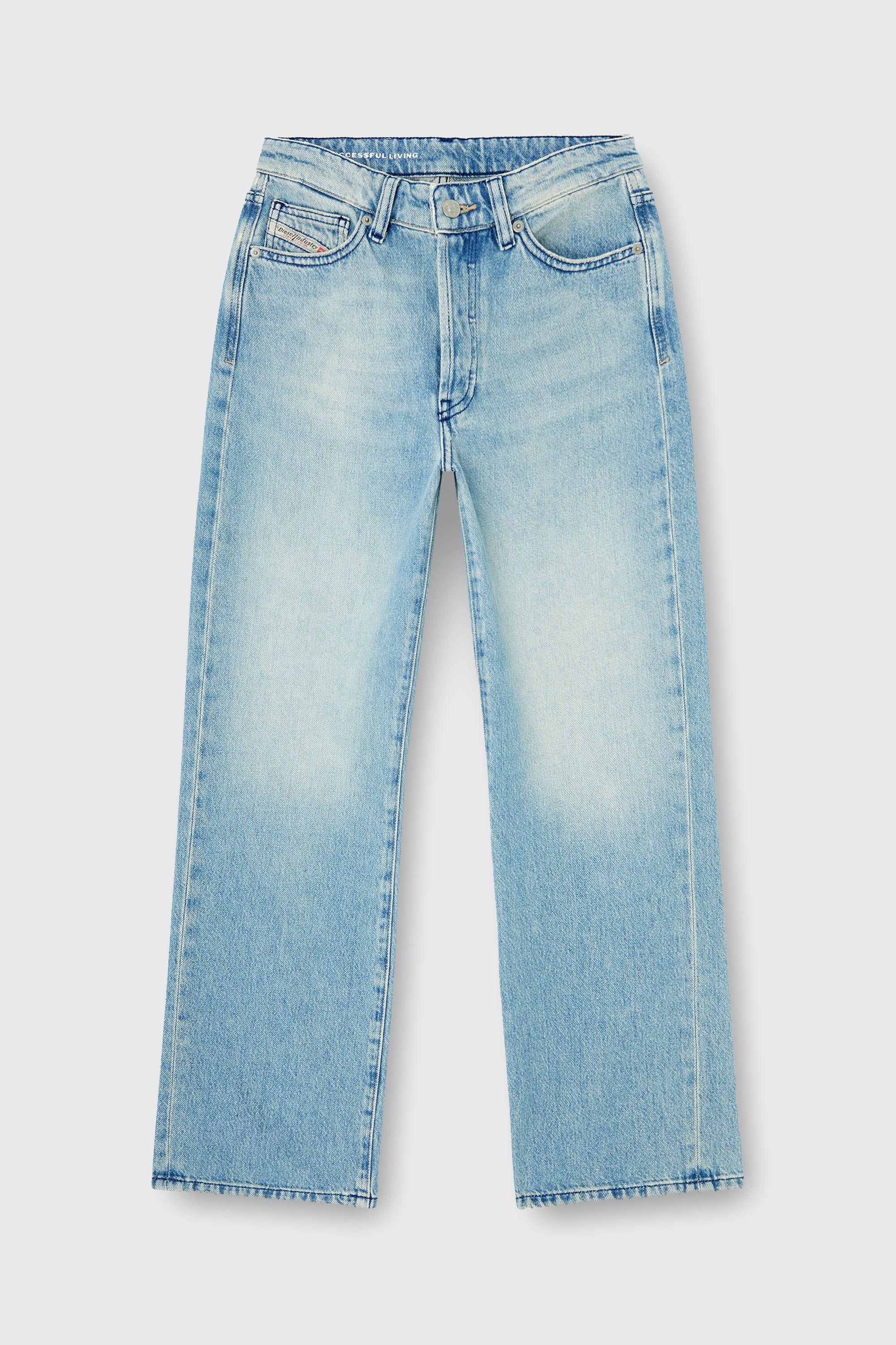 Diesel - Woman's Regular Jeans 1971 D-Sent 0BEBF, Light Blue - 2