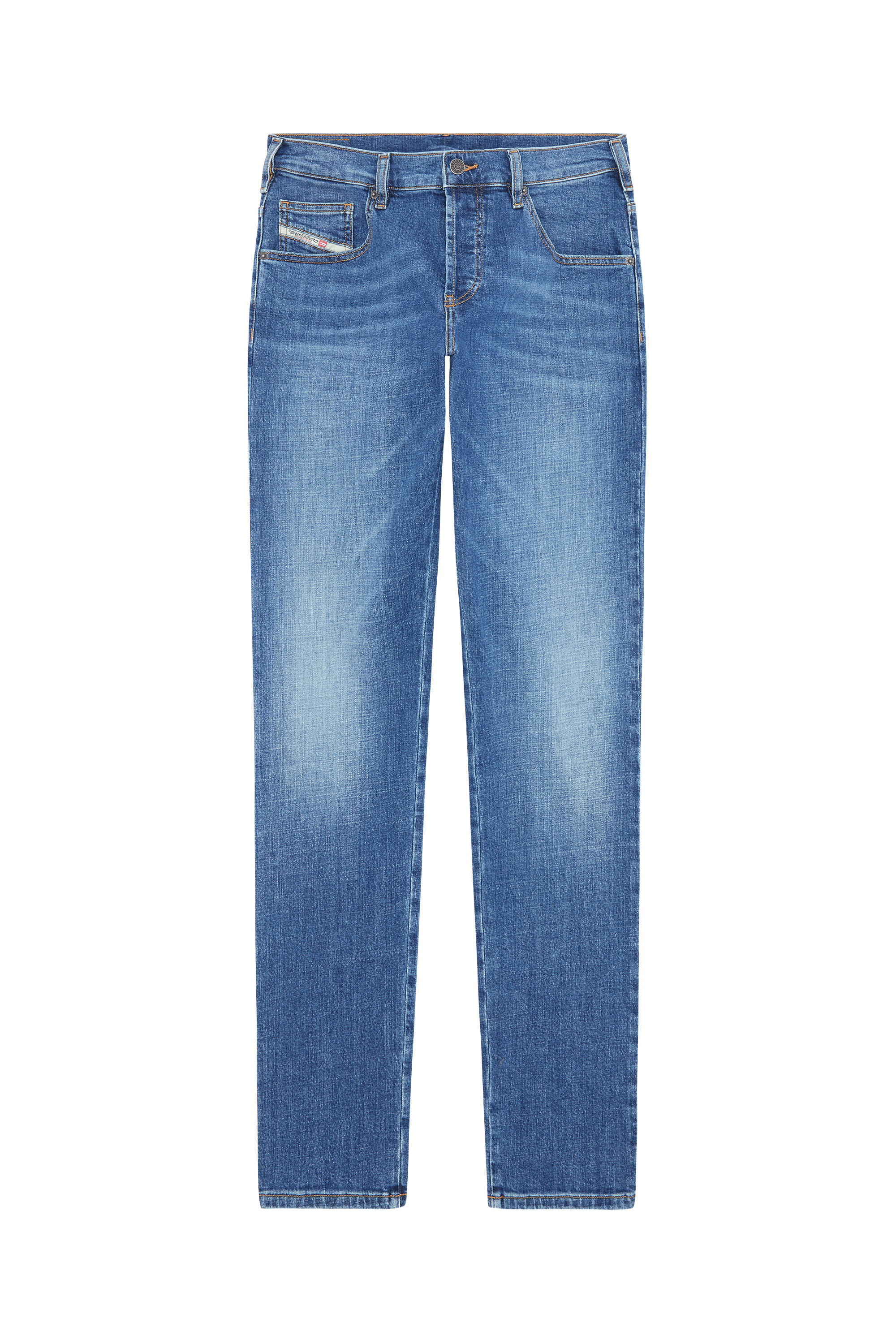 Diesel - D-Yennox 0IHAT Tapered Jeans, Bleu moyen - Image 6