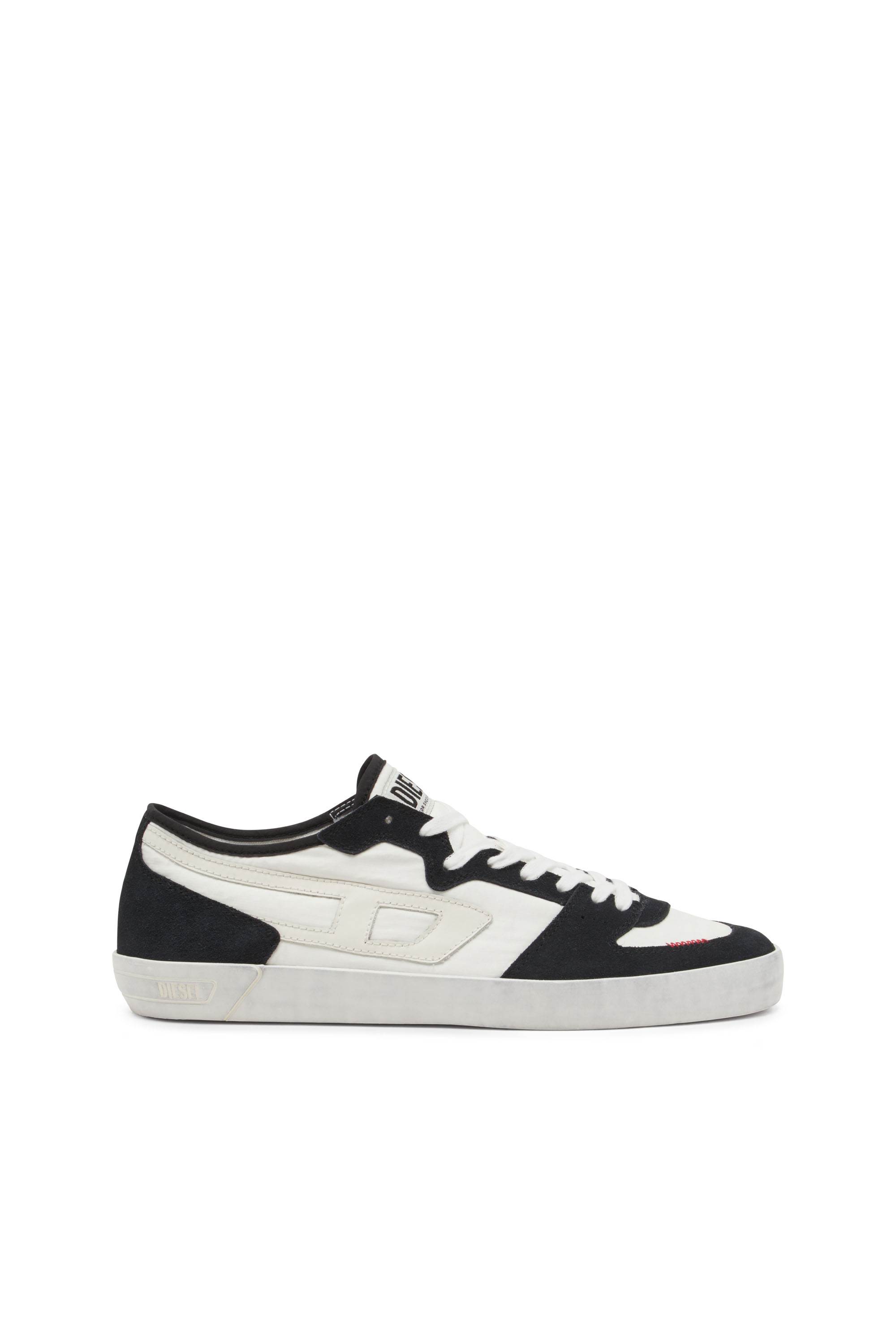 Diesel - S-LEROJI D-1 LOW, S-Leroji D-Sneaker in ripstop imbottito e suede Uomo in Multicolor - 1