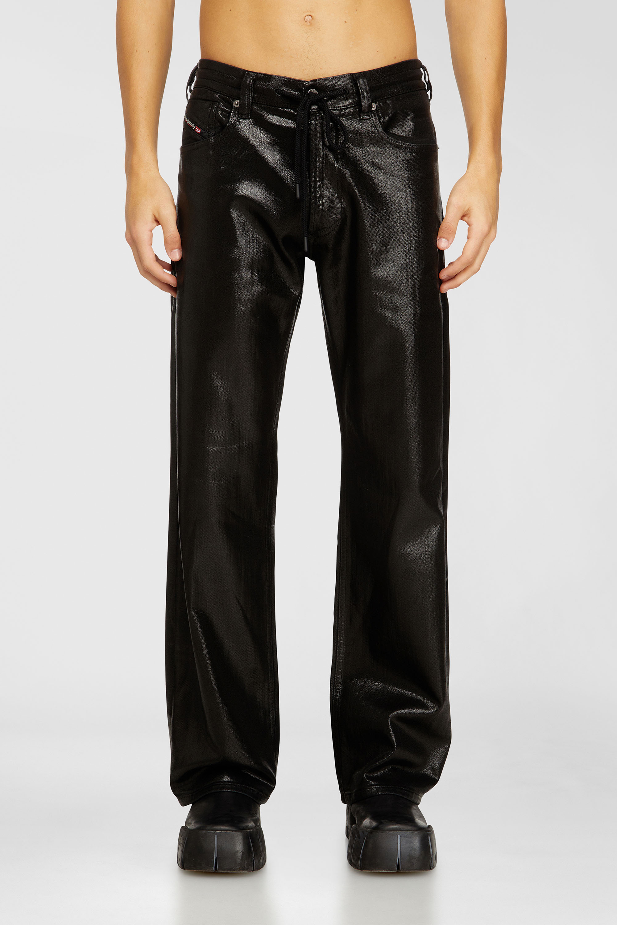 Diesel - Herren Relaxed 2080 D-Reel Joggjeans&reg; 068VD, Schwarz/Dunkelgrau - 1