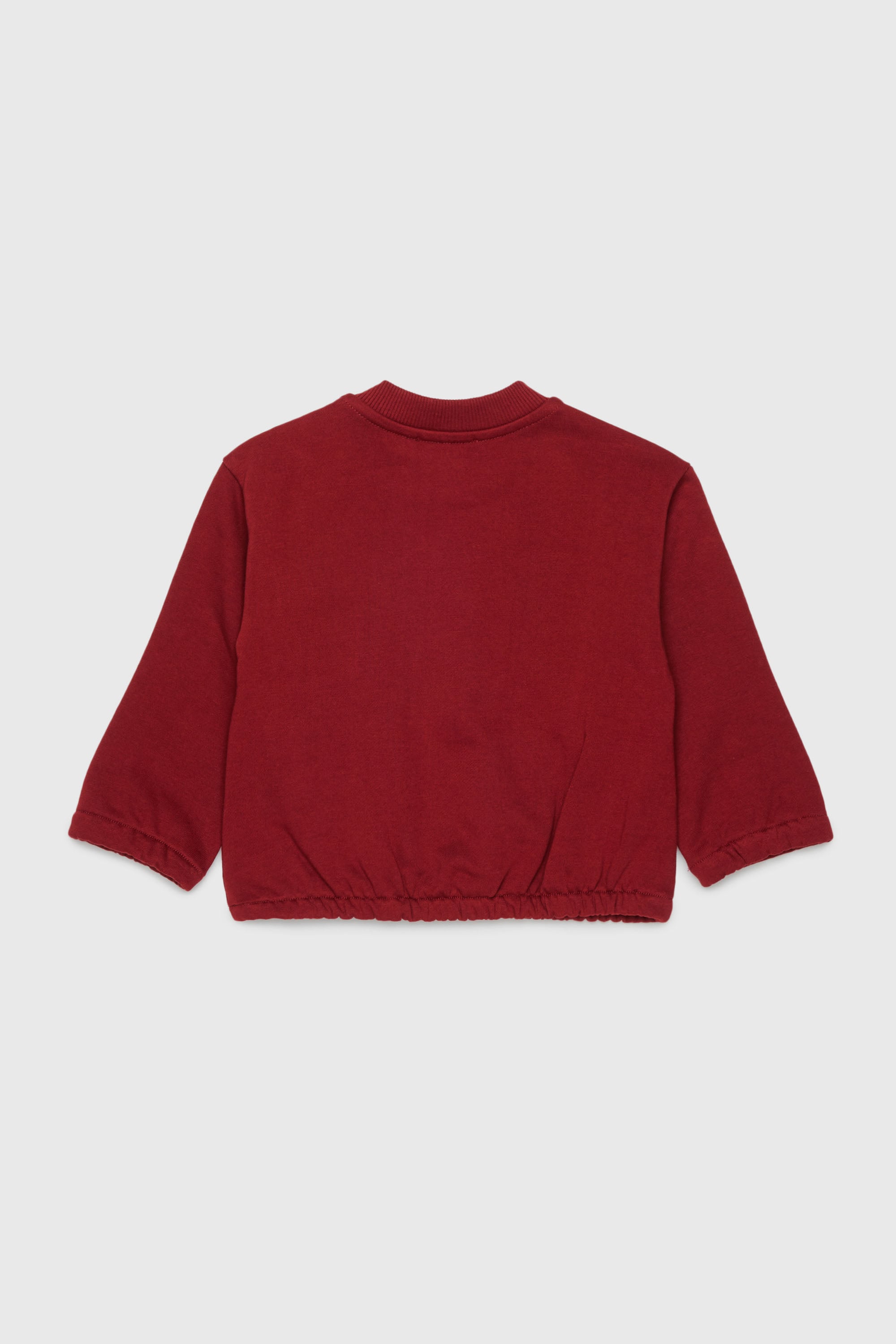Diesel - SFUMB, Sweat-shirt en coton avec logo starburst imprim&eacute; Femme in Rouge - 2