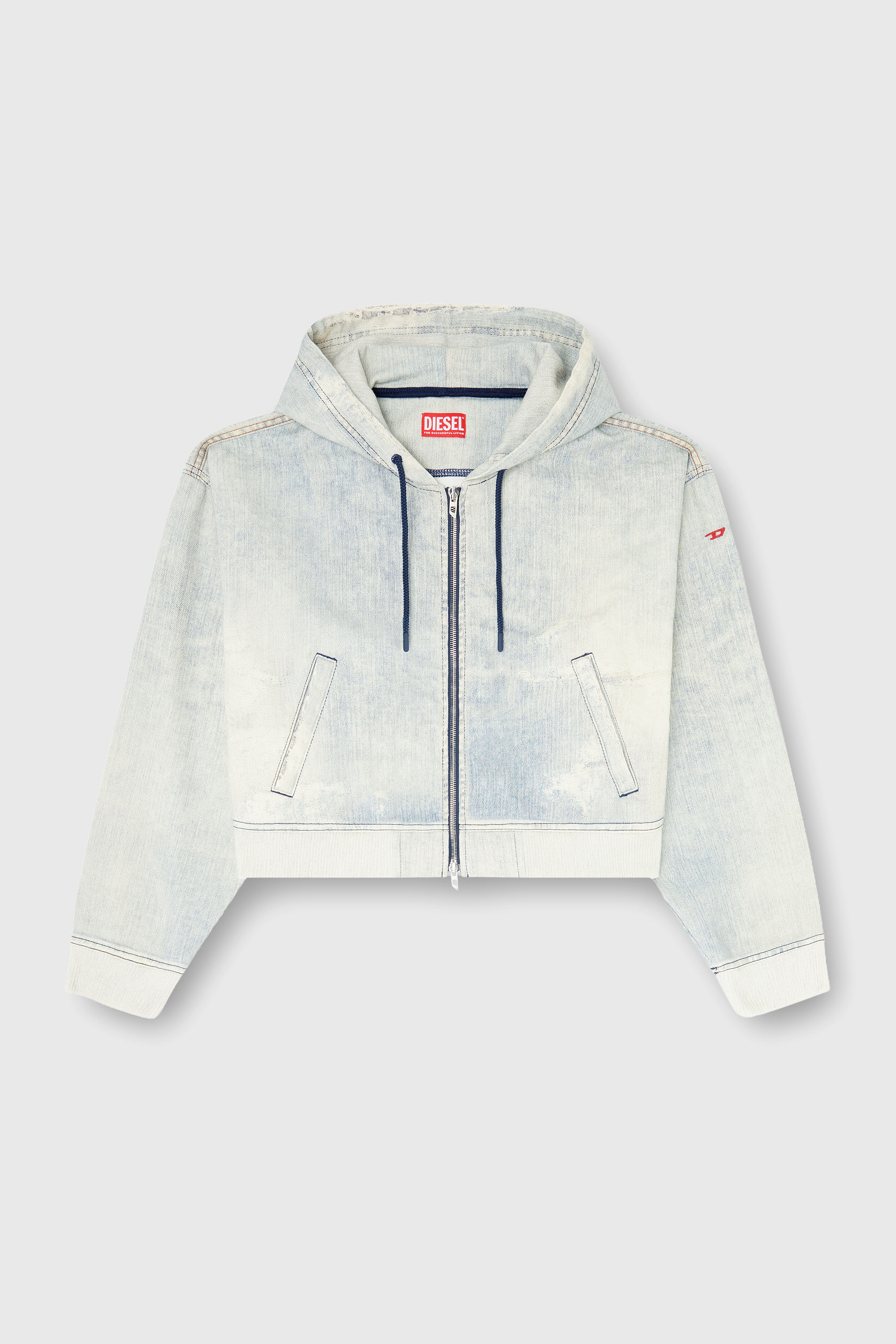 DE-GIRI-CROP JOGG, Bleu Clair