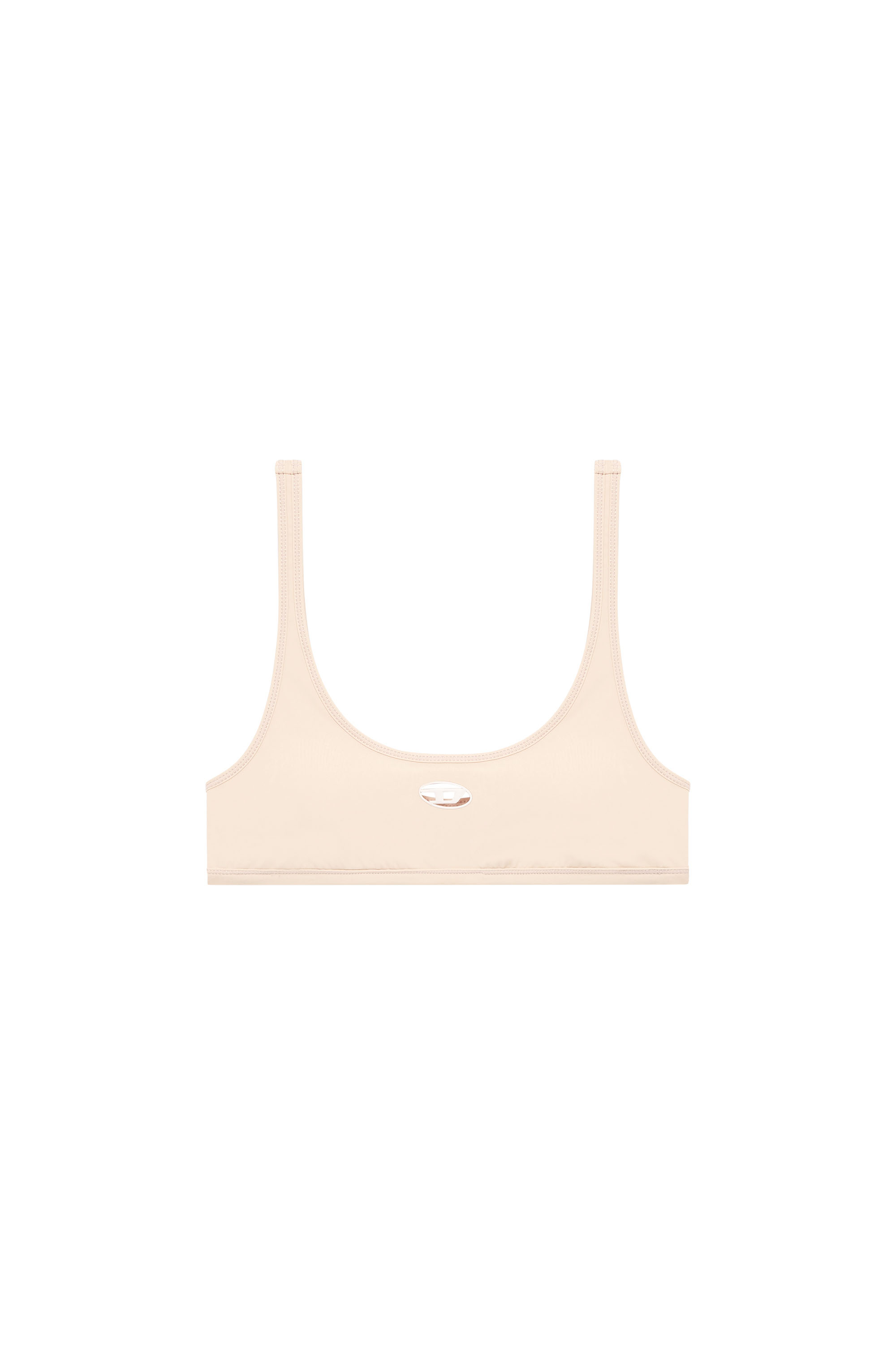Diesel - CHELSEA-UTLT, Damen Sport-BH mit Cutout-Logo in Fleischfarben - 4