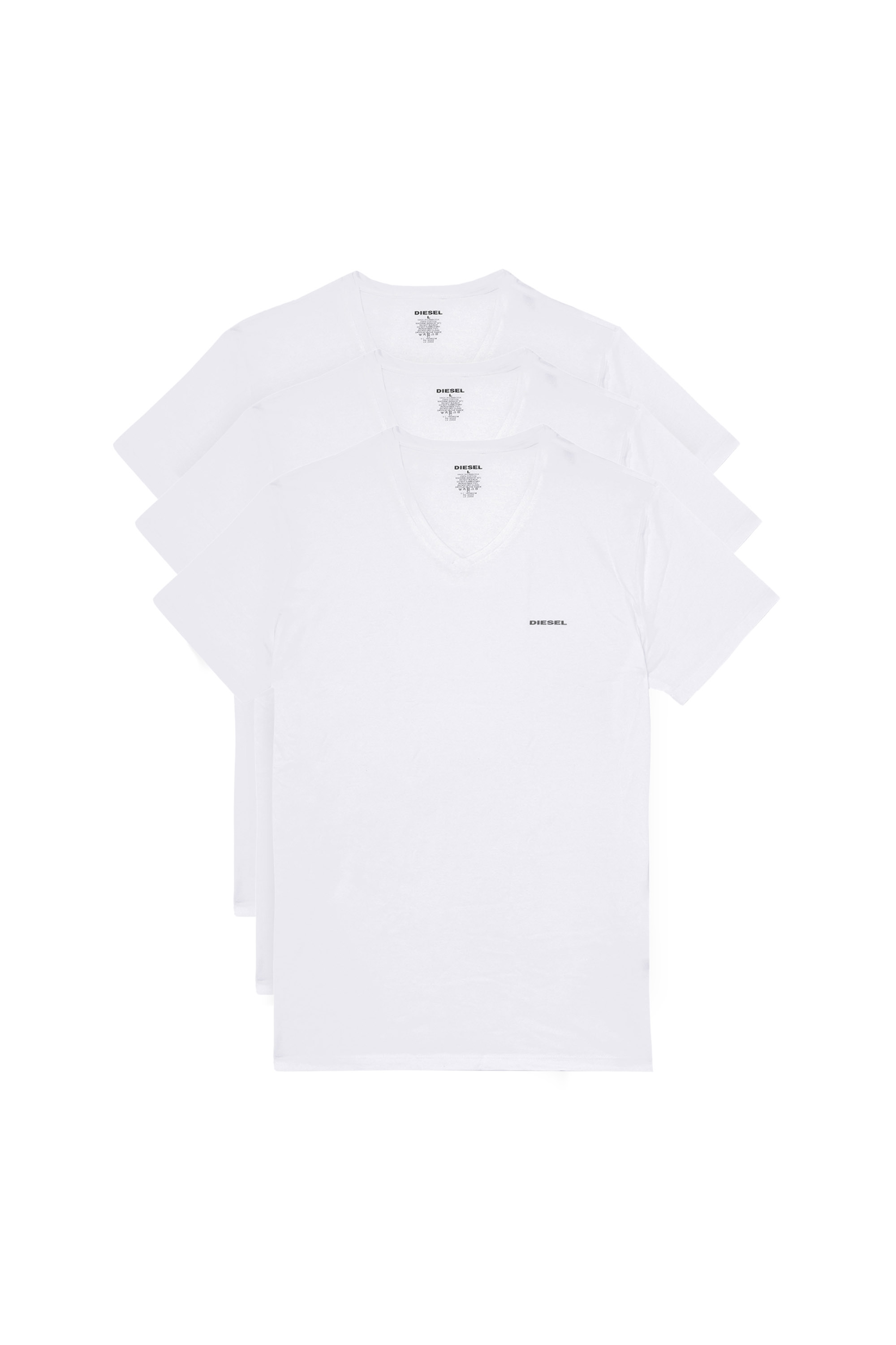 UMTEE-JAKE-VTHREEPAC, Bianco - Tops