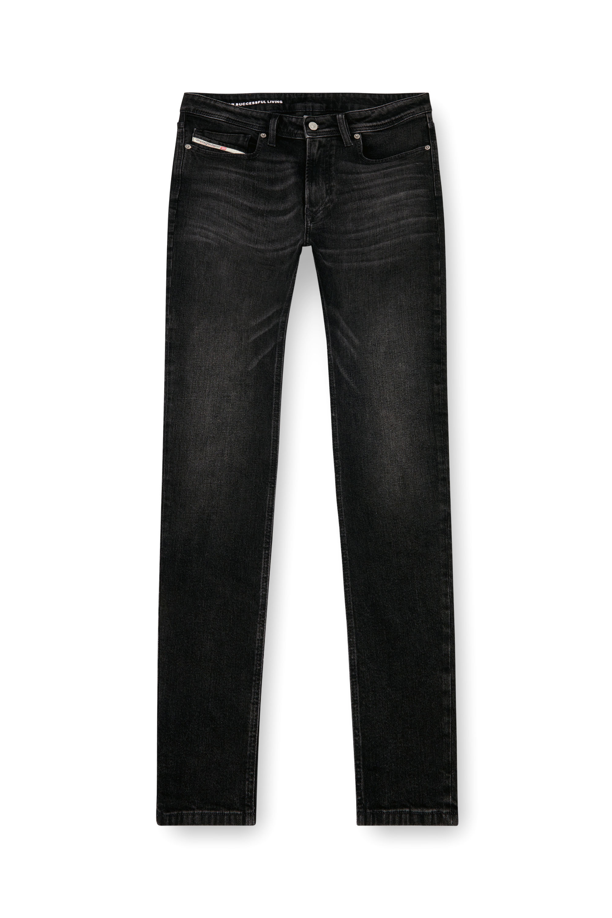 Diesel - Skinny Jeans 1979 Sleenker 0GRDA Uomo, Nero/Grigio scuro - Image 2