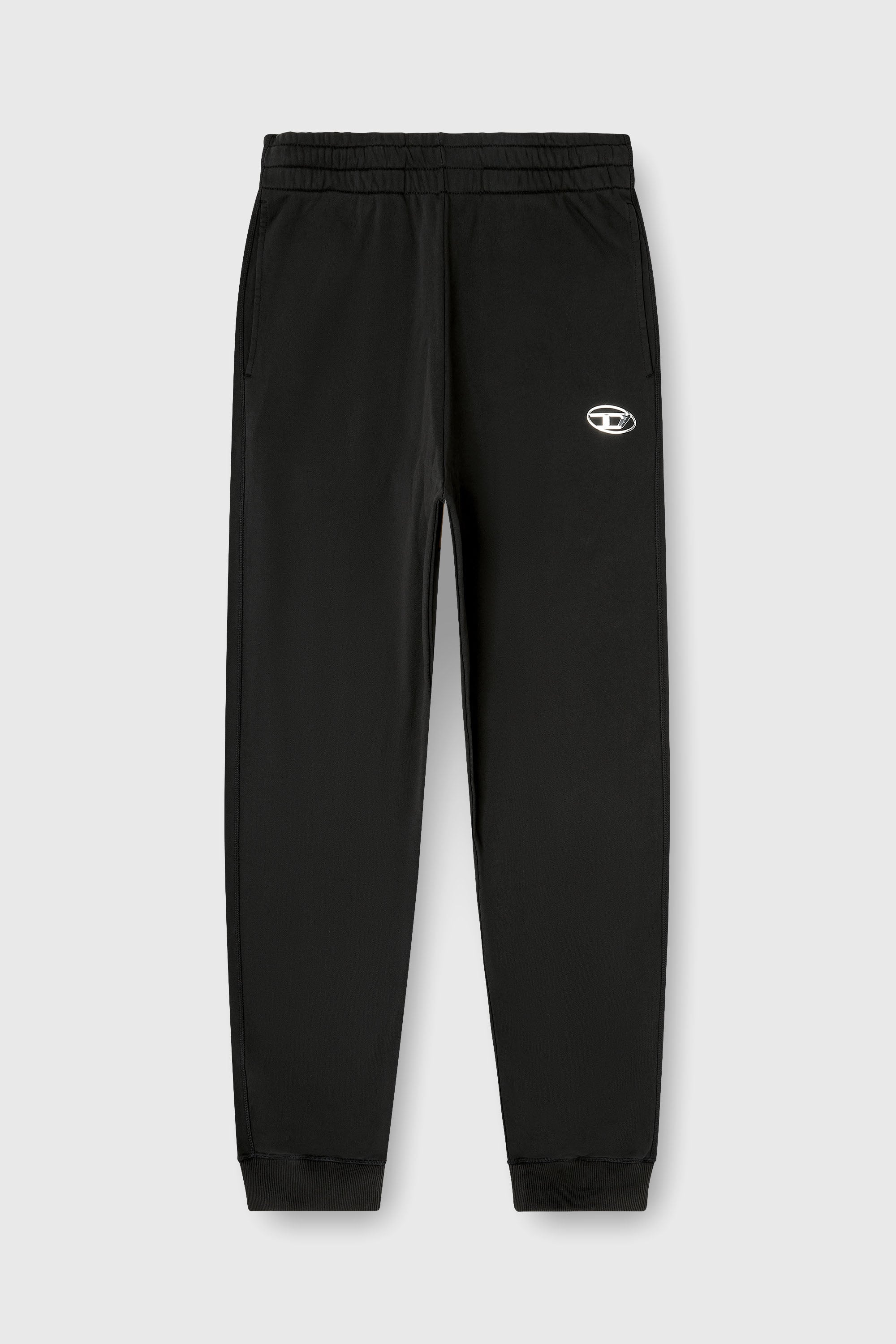 Diesel - P-MARKY-IOD, Pantalon en coton avec Oval D m&eacute;tallique Homme in Noir - 2
