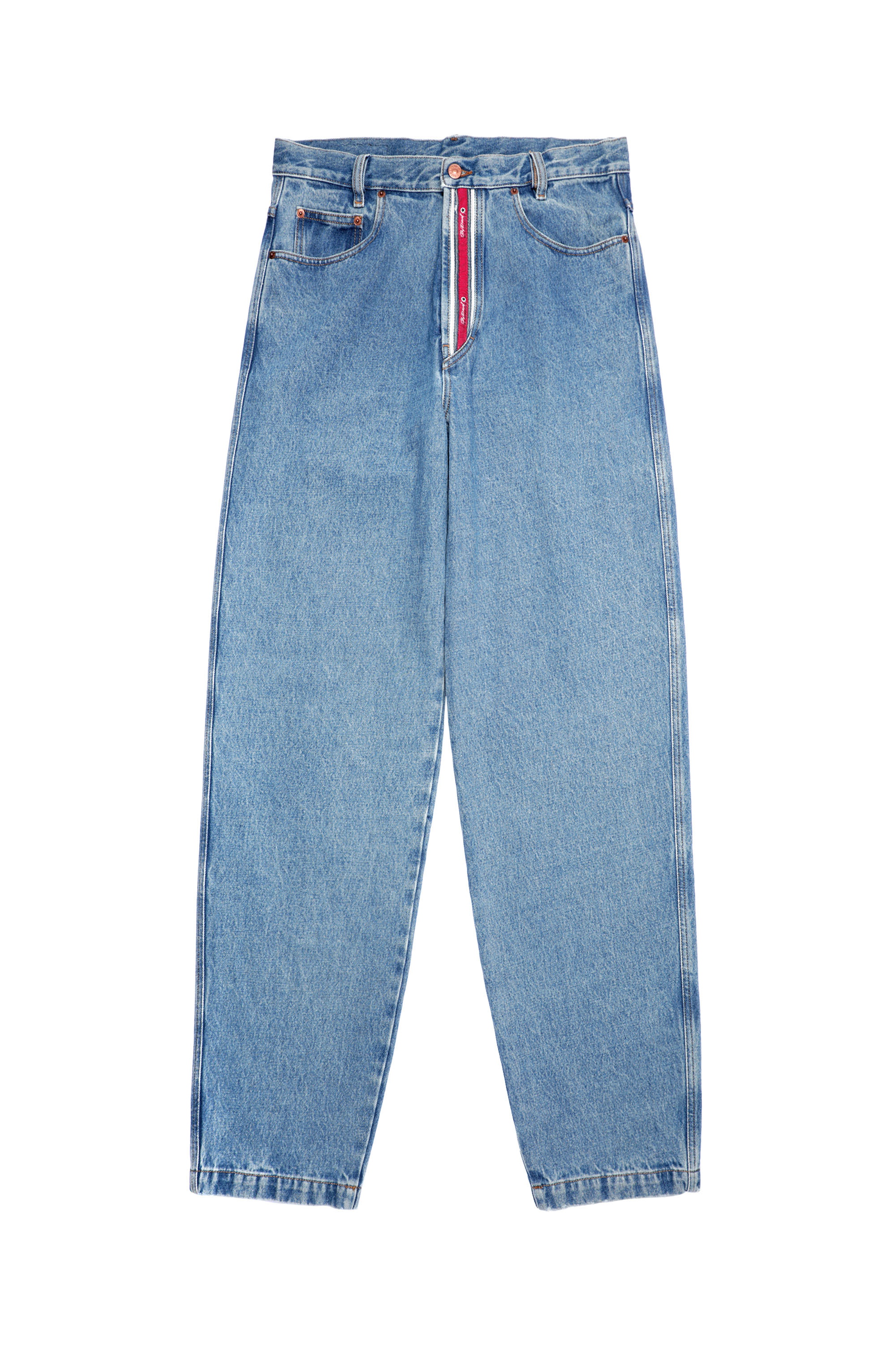 Diesel - DXD-2P1 0EHAP Straight Jeans, Bleu moyen - Image 7