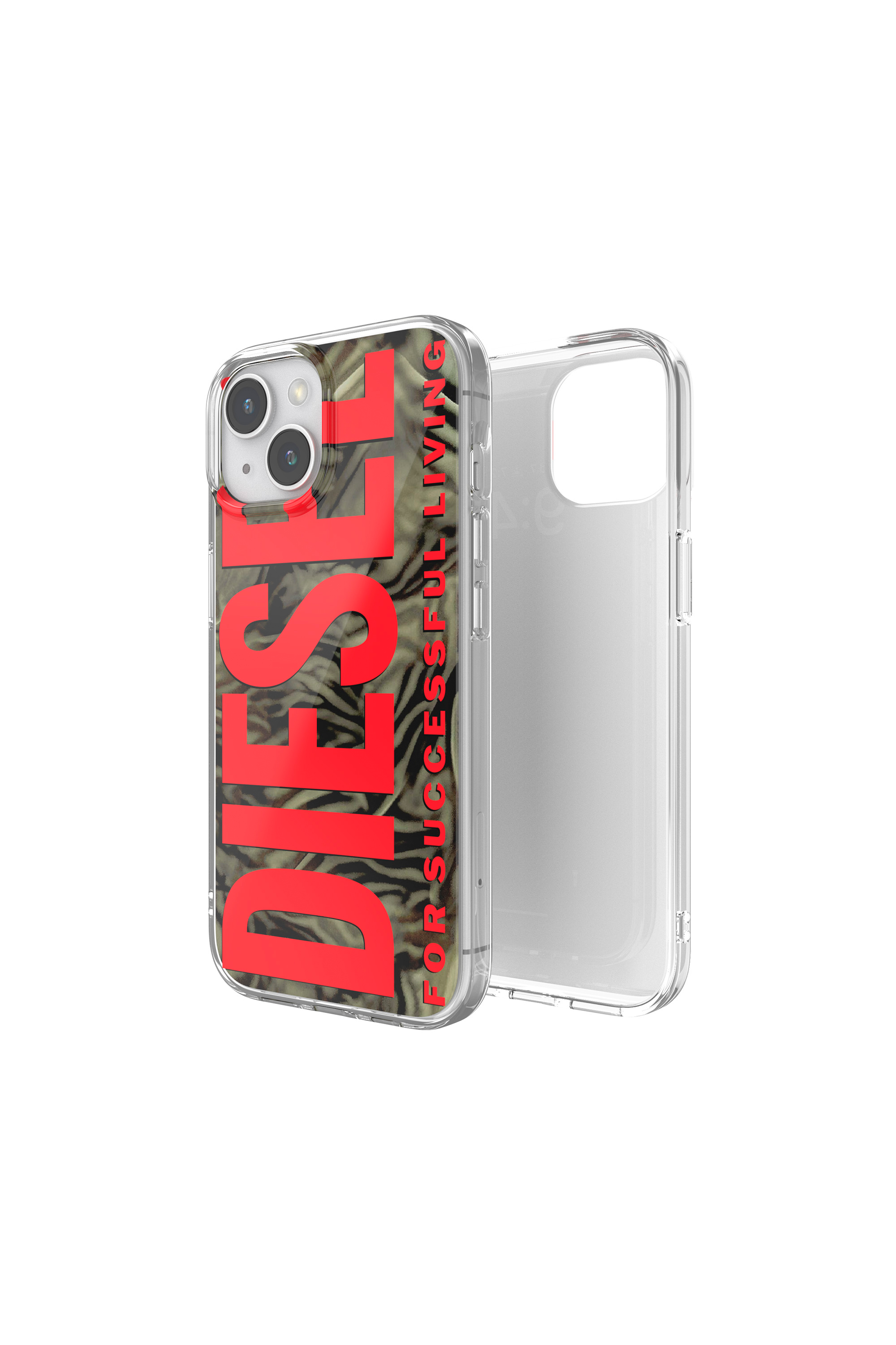 Diesel - 60047 AOP CASE, Mixte Coque camou pur iP 15 in Polychrome - Image 1