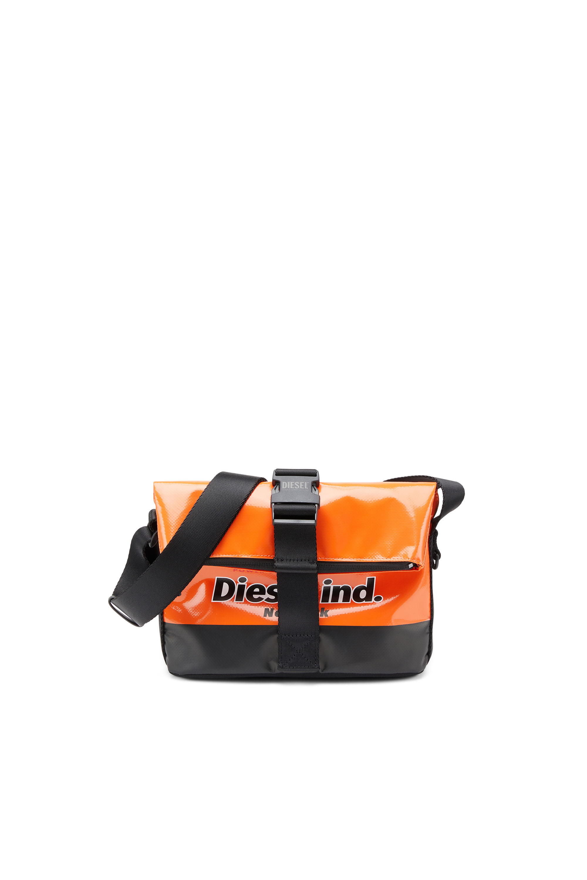 Diesel - TRAP/D SHOULDER BAG S, Arancione - Image 1