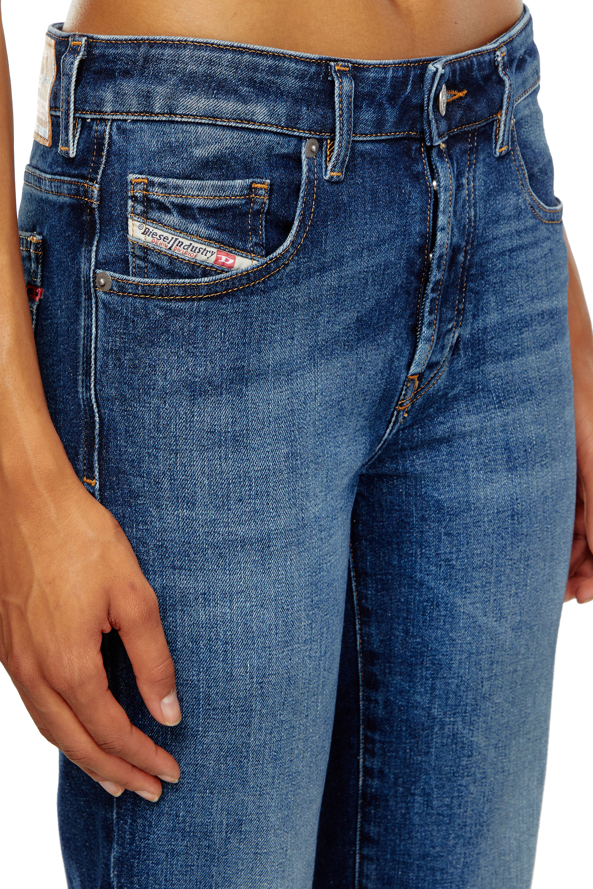 Diesel - Damen Regular Jeans 1989 D-Mine 09I28, Dunkelblau - 4