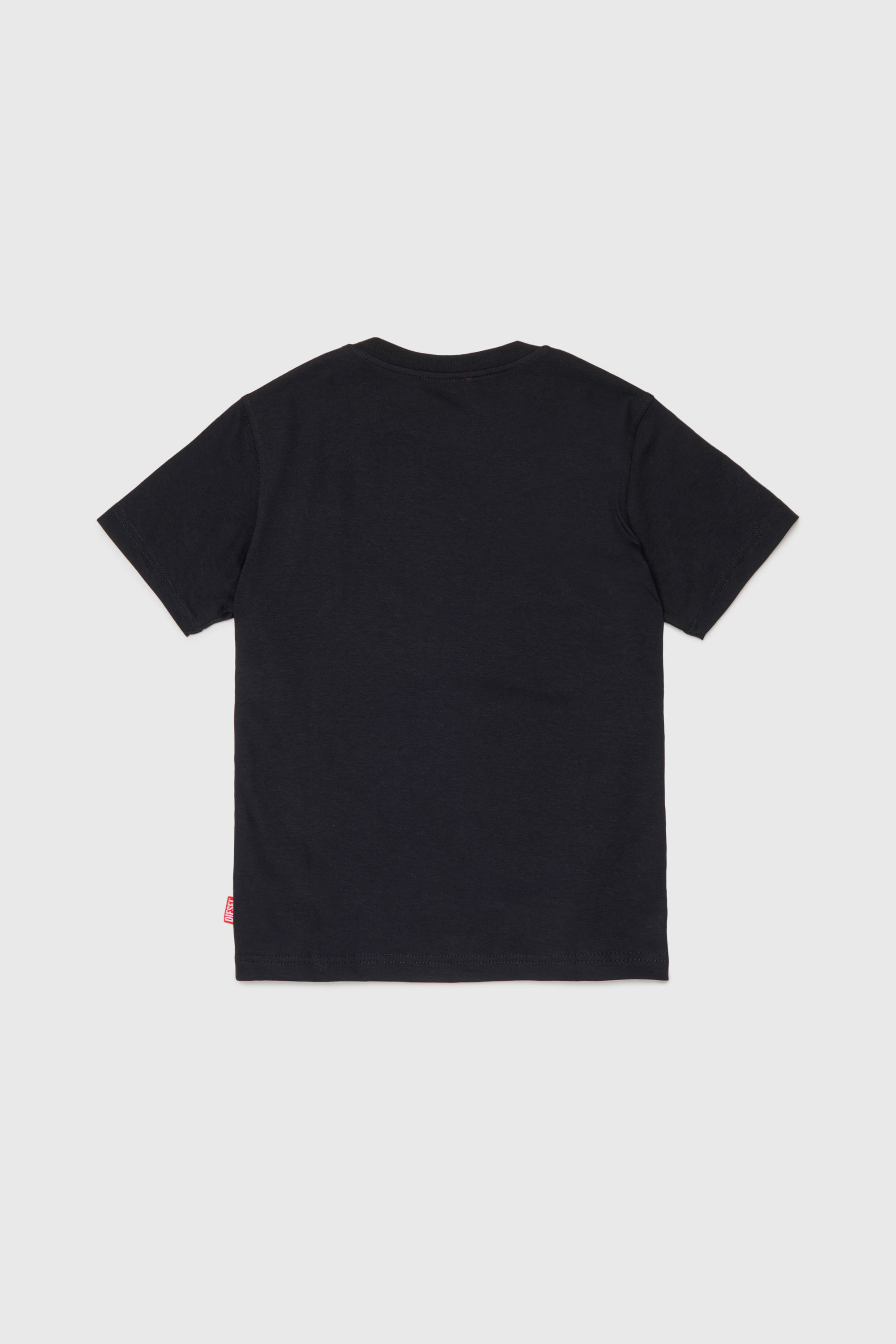 Diesel - TPRES, Man's T-shirt with cut-off logo in null - 2