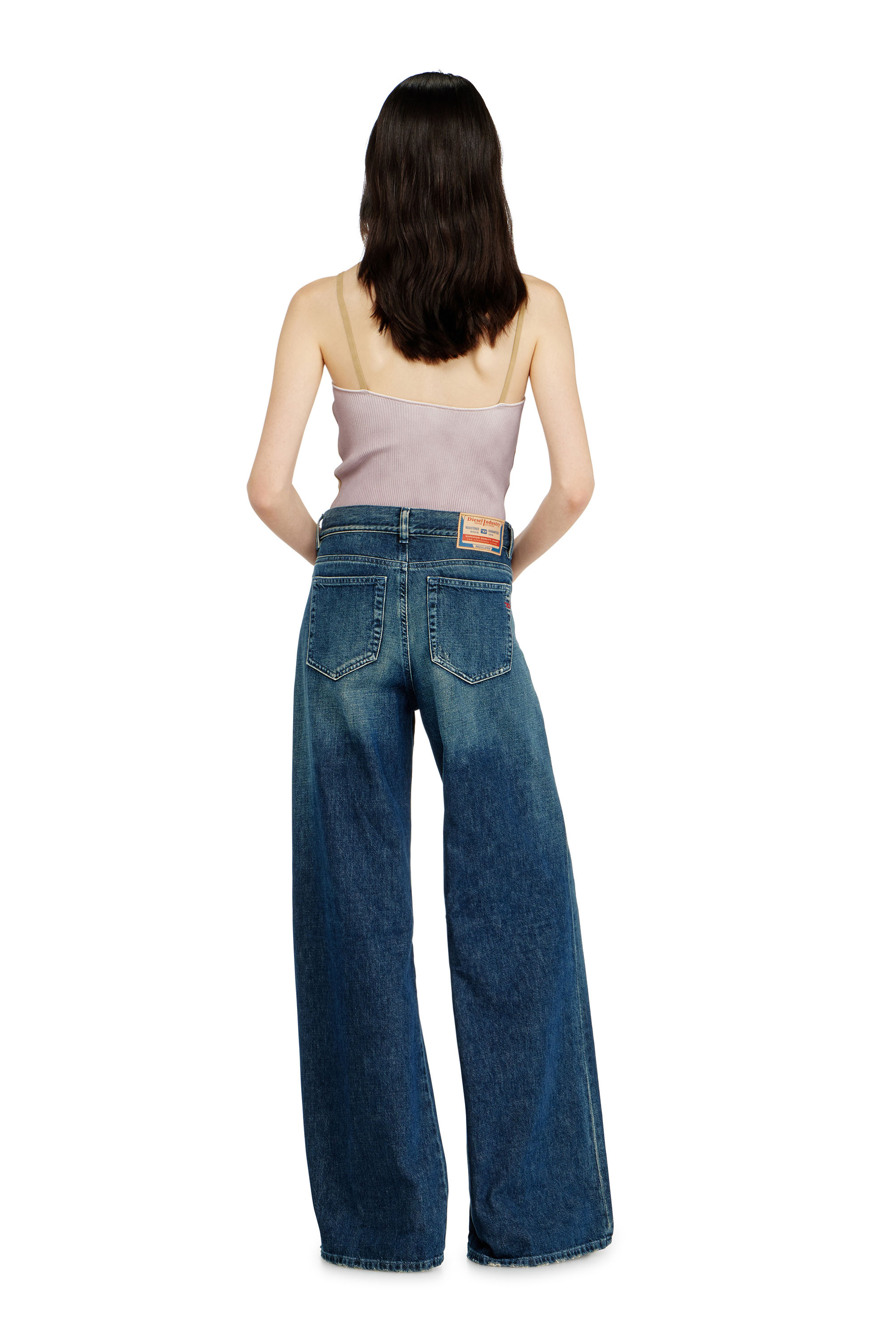 Diesel - Damen Flare Jeans 1978 D-Akemi 09N70, Dunkelblau - 3