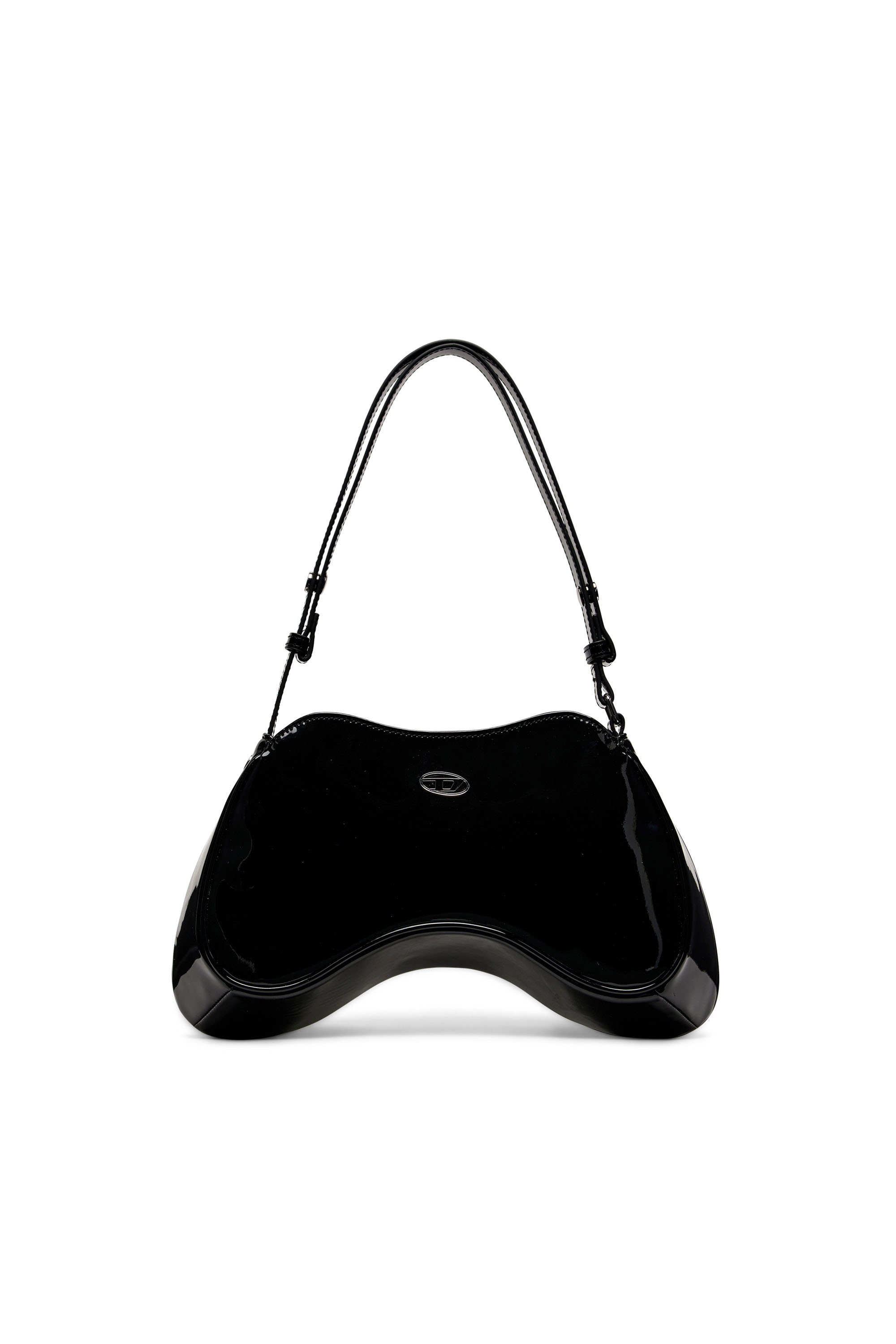 Diesel - PLAY SHOULDER, Damen Play-Glänzende Schultertasche in Schwarz - 1