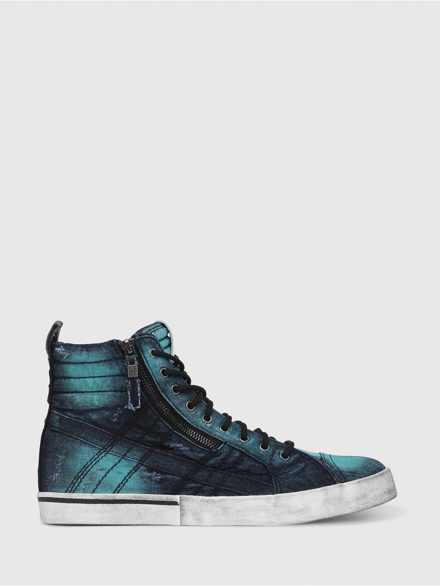 Diesel D VELOWS MID LACE Schwarz Schuhe Sneaker High Herren 179 Diesel D VELOWS MID LACE Schwarz Schuhe Sneaker High Herren 179