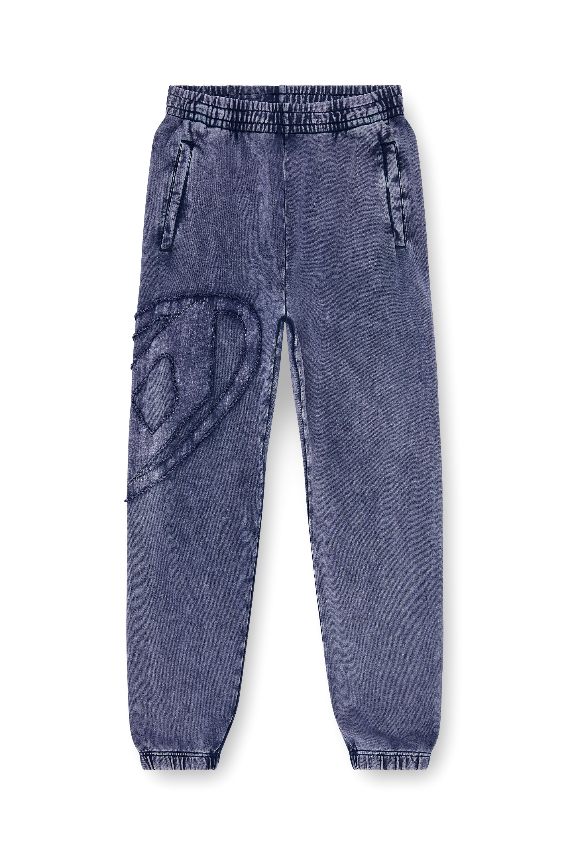Diesel - P-MARKY-DEN, Herren Jogginghose aus Bio-Baumwolle mit ovalem D-Patch in null - 4