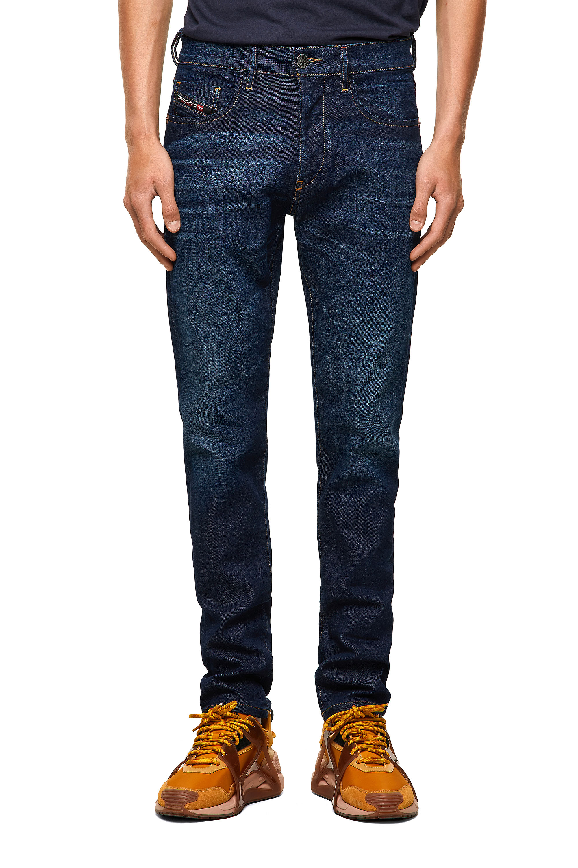 D-Strukt 09A48, Dunkelblau - Jeans