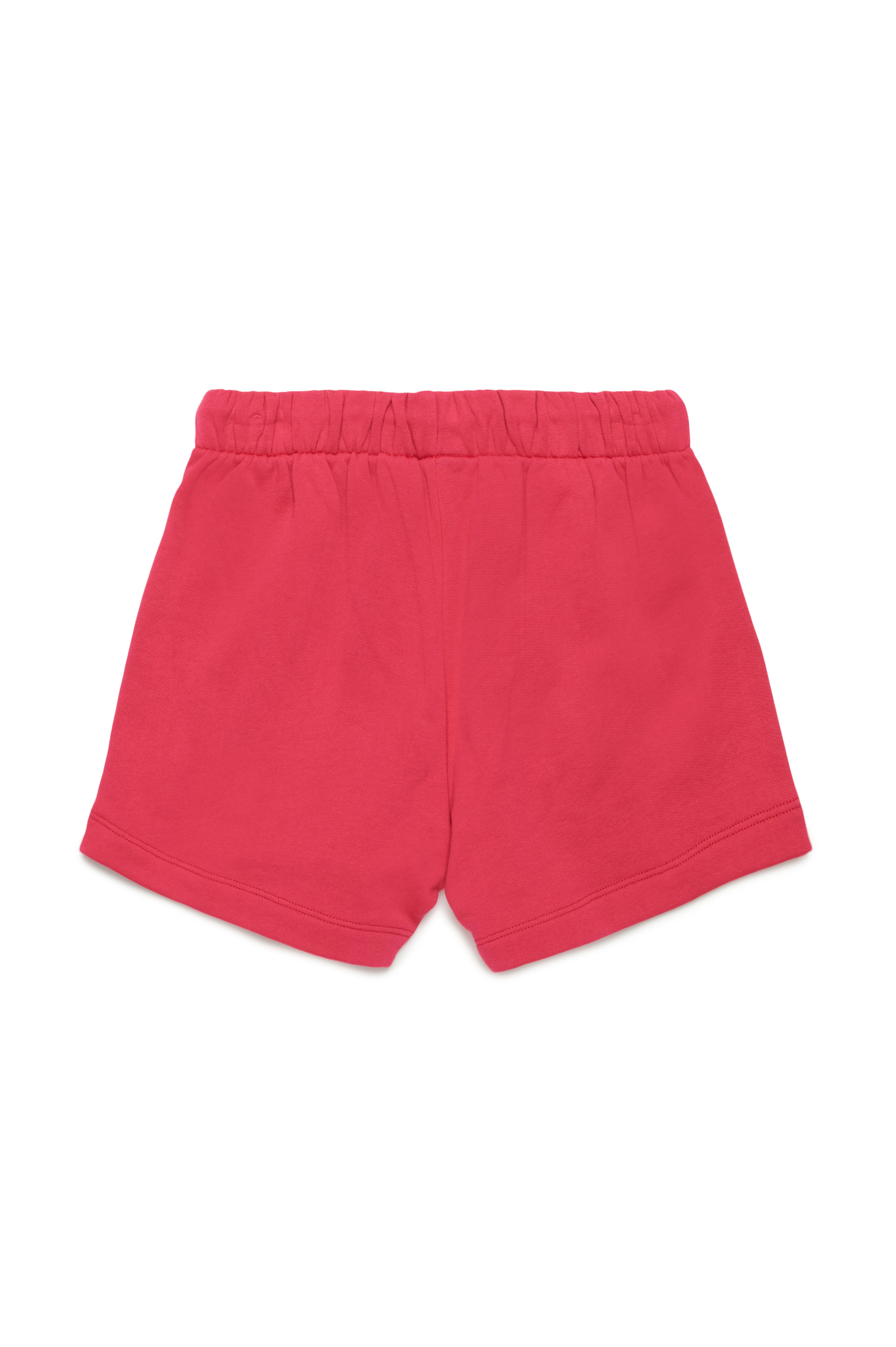 Diesel - PAGL, Short de survêtement avec cut-out à logo Oval D Femme in Rose - 2