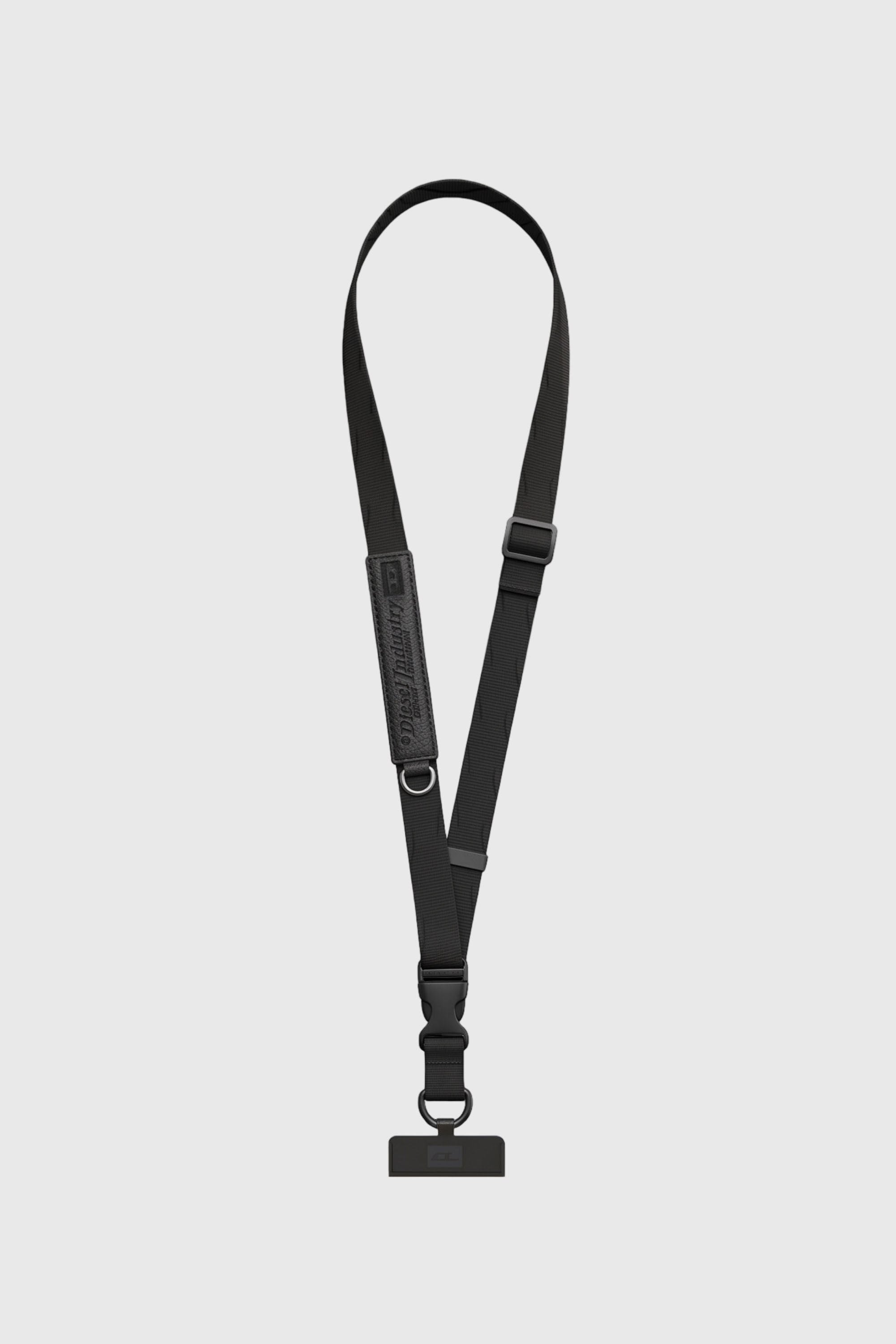 Diesel - 60658 UNIVERSAL STRAP, Bandouli&egrave;re collier Flag D pour t&eacute;l&eacute;phone Mixte in Noir - 1