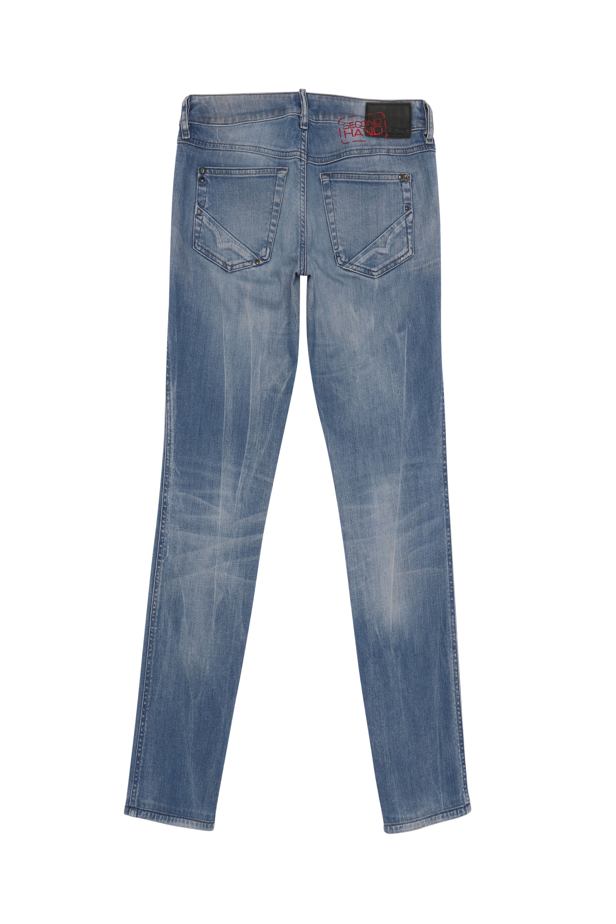 Diesel - LHELA, Damen Diesel Damen - Jeans Mittelblau in Mittelblau - 2
