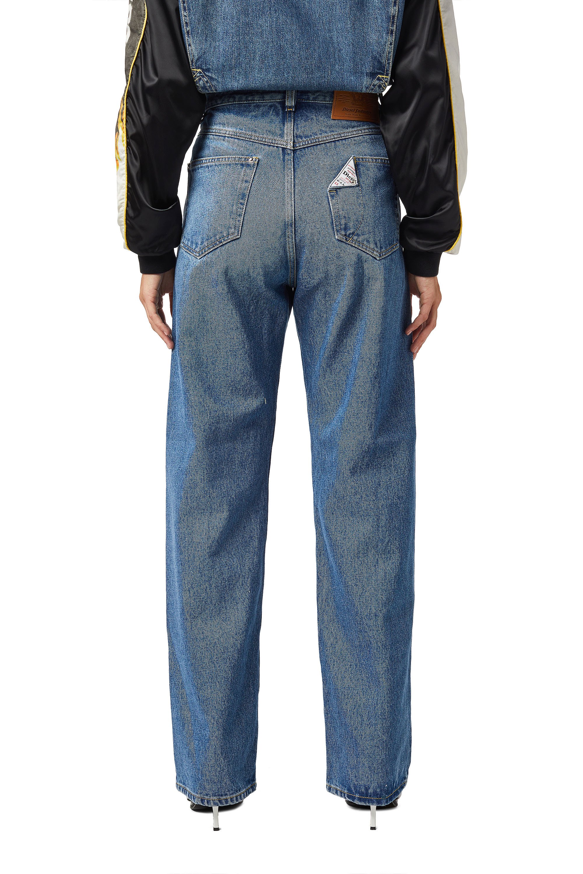 Diesel - DXD-2P2 0EHAQ Straight Jeans, Bleu Clair - Image 2