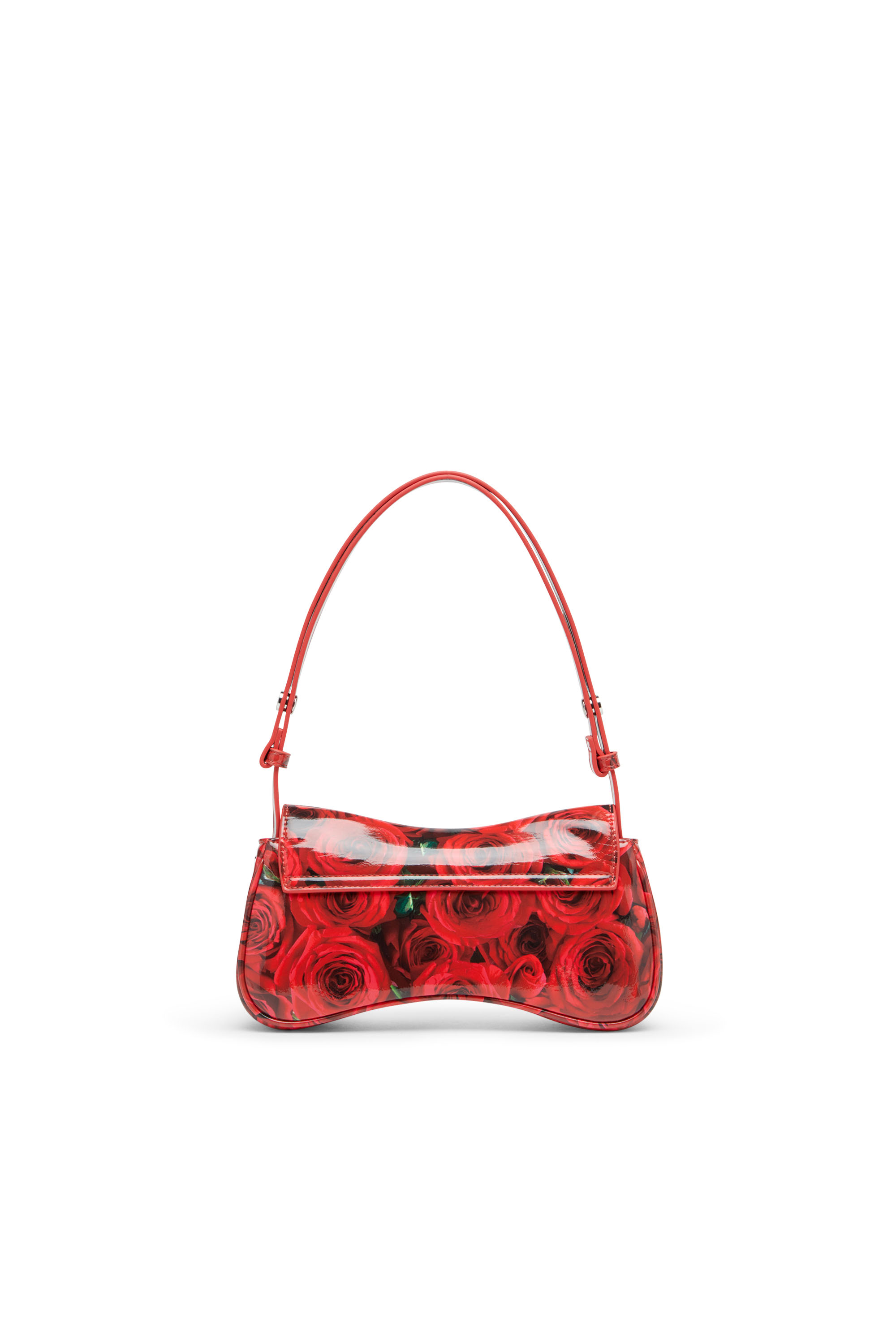 Diesel - PLAY CLUTCH, Play-Clutch lucida con stampa Donna in Rosso - 2