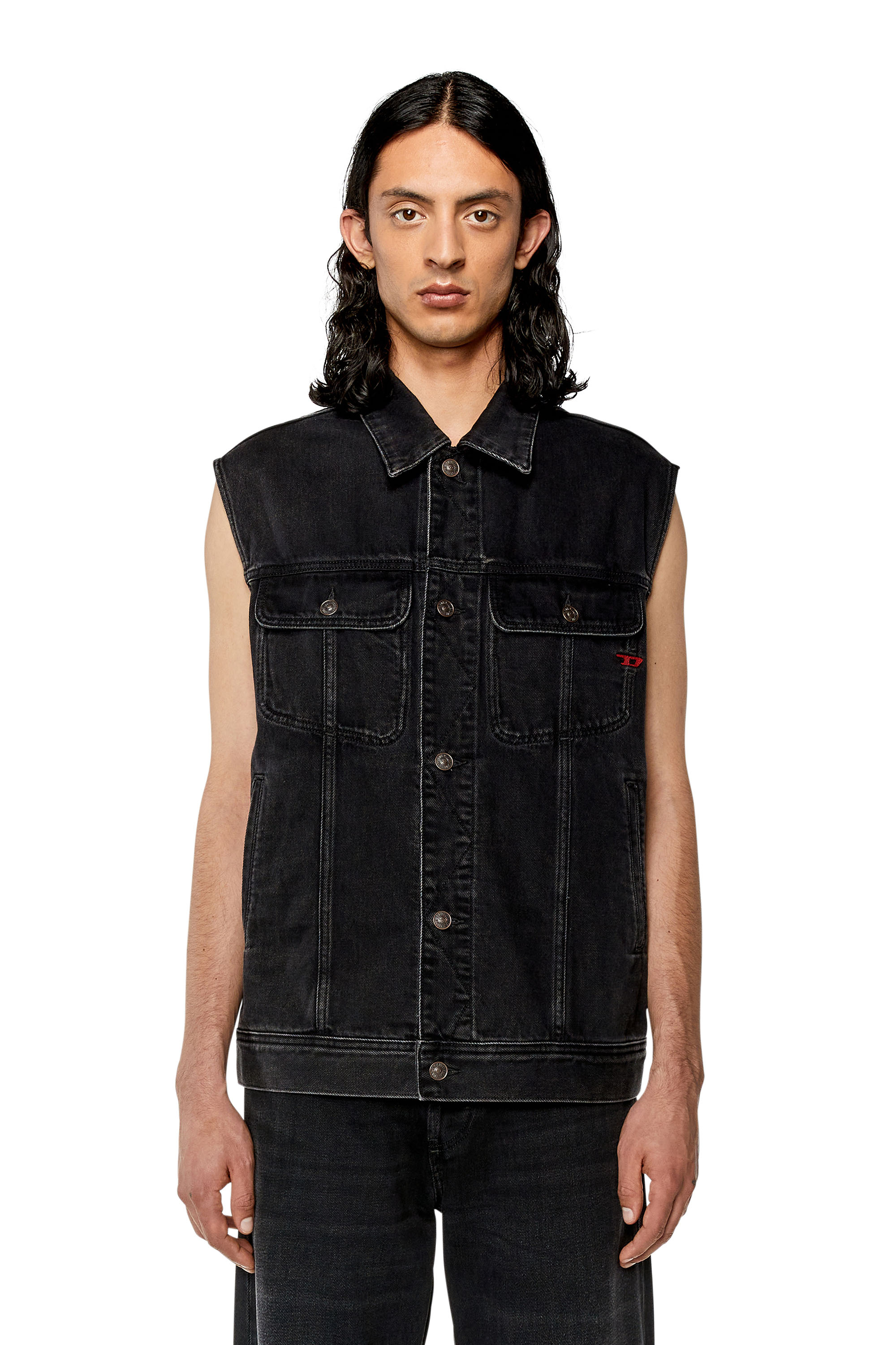 Diesel - D-BARCY-SM, Noir/Gris foncé - Image 6