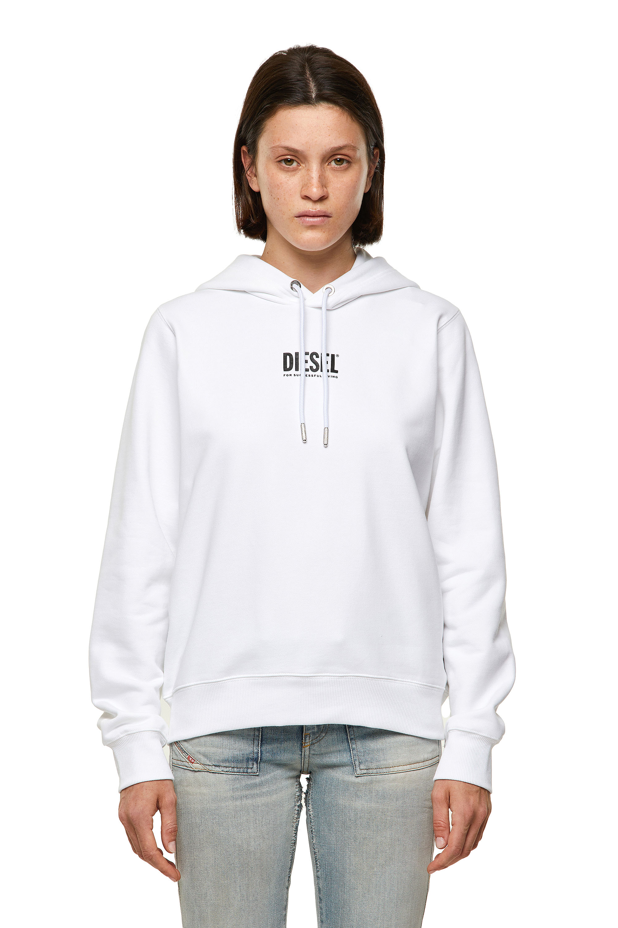 F-ANGS-H-ECOSMALLOGO, Nero/Bianco - Felpe