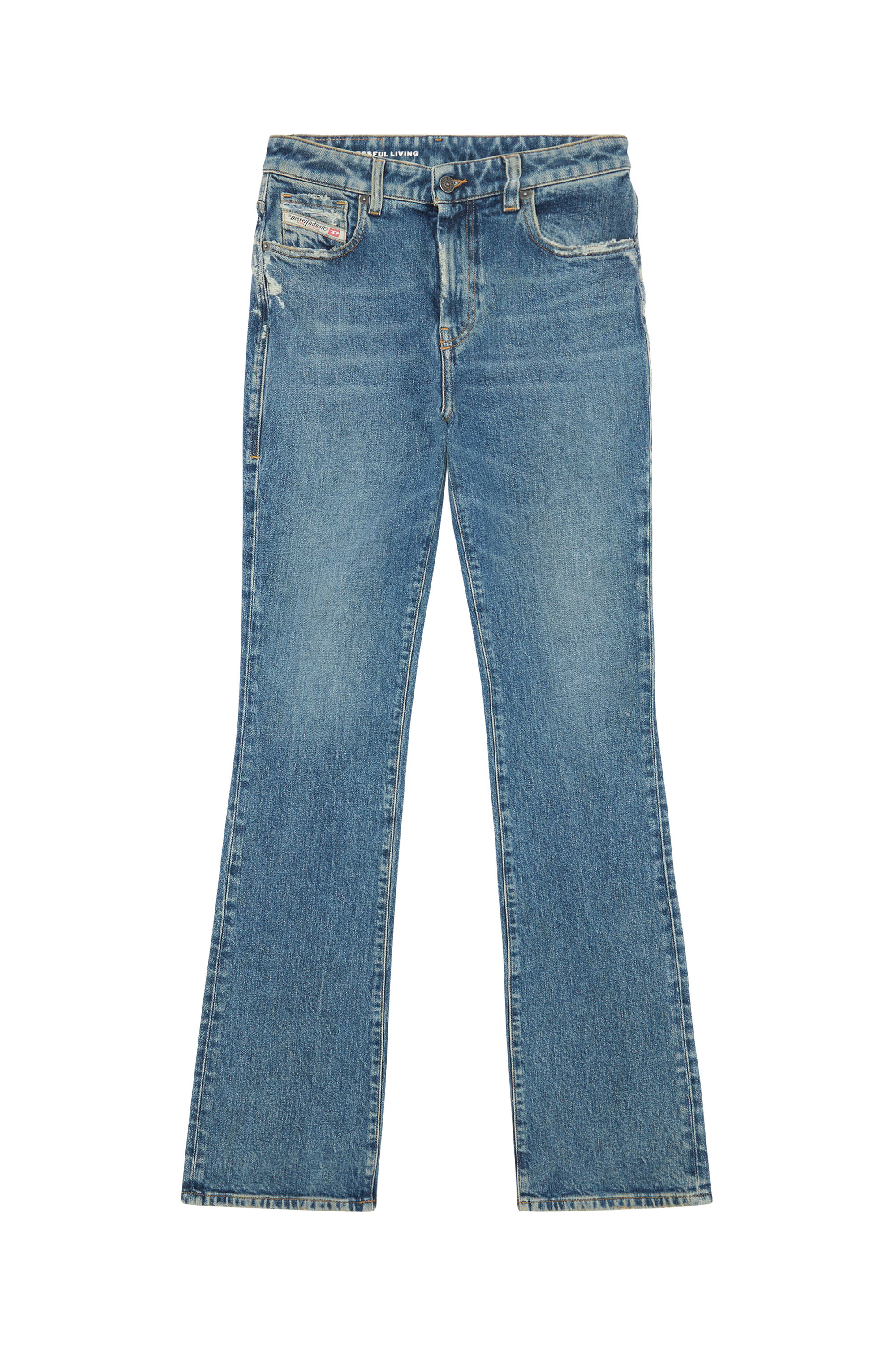 Diesel - Bootcut and Flare Jeans 2003 D-Escription 007M9, Blu medio - Image 5
