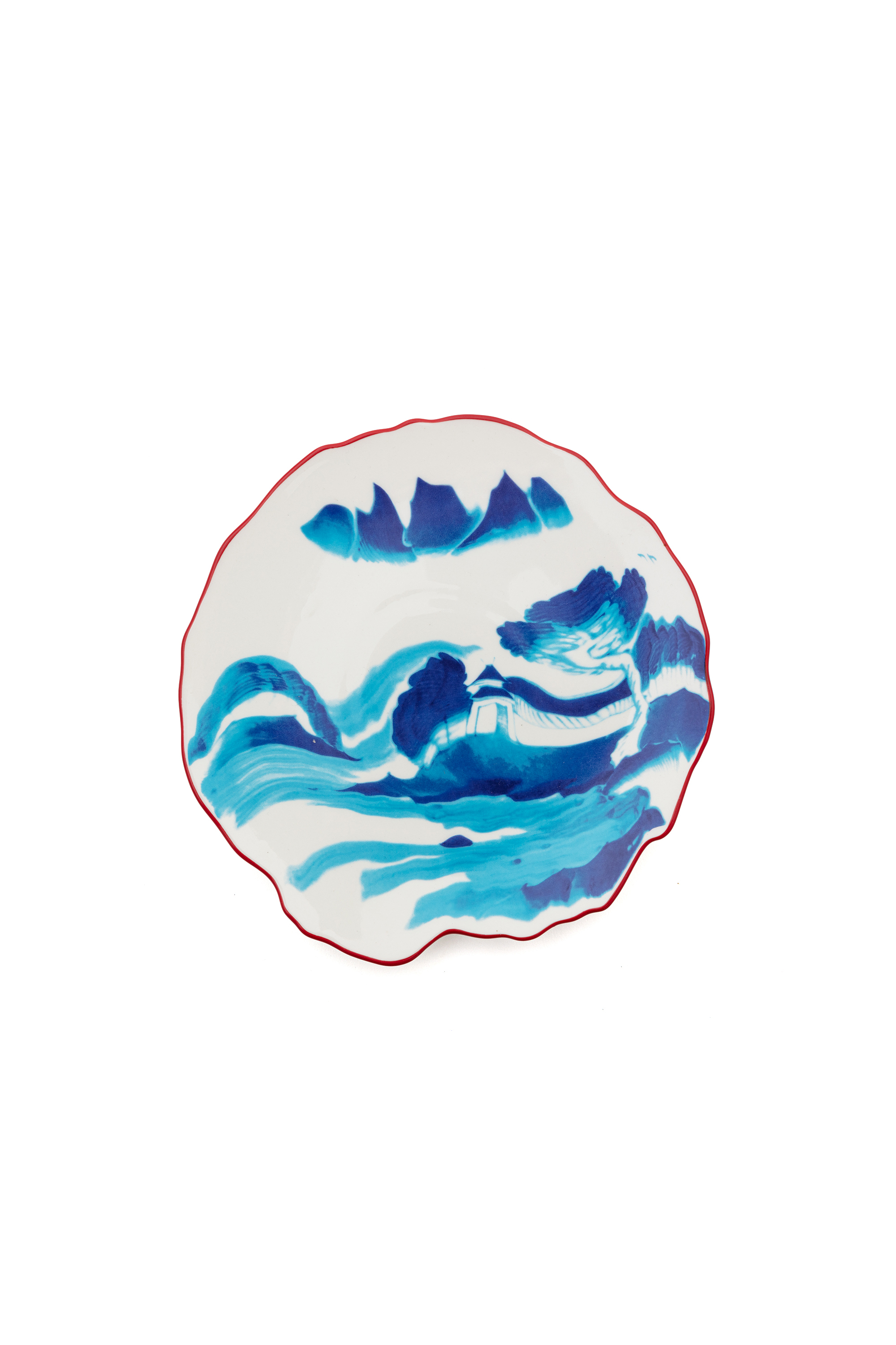 Diesel - 11233 DESSERT PLATE IN PORCELAIN"CLASSIC, Assiette à dessert en porcelaine Mixte in Polychrome - 1