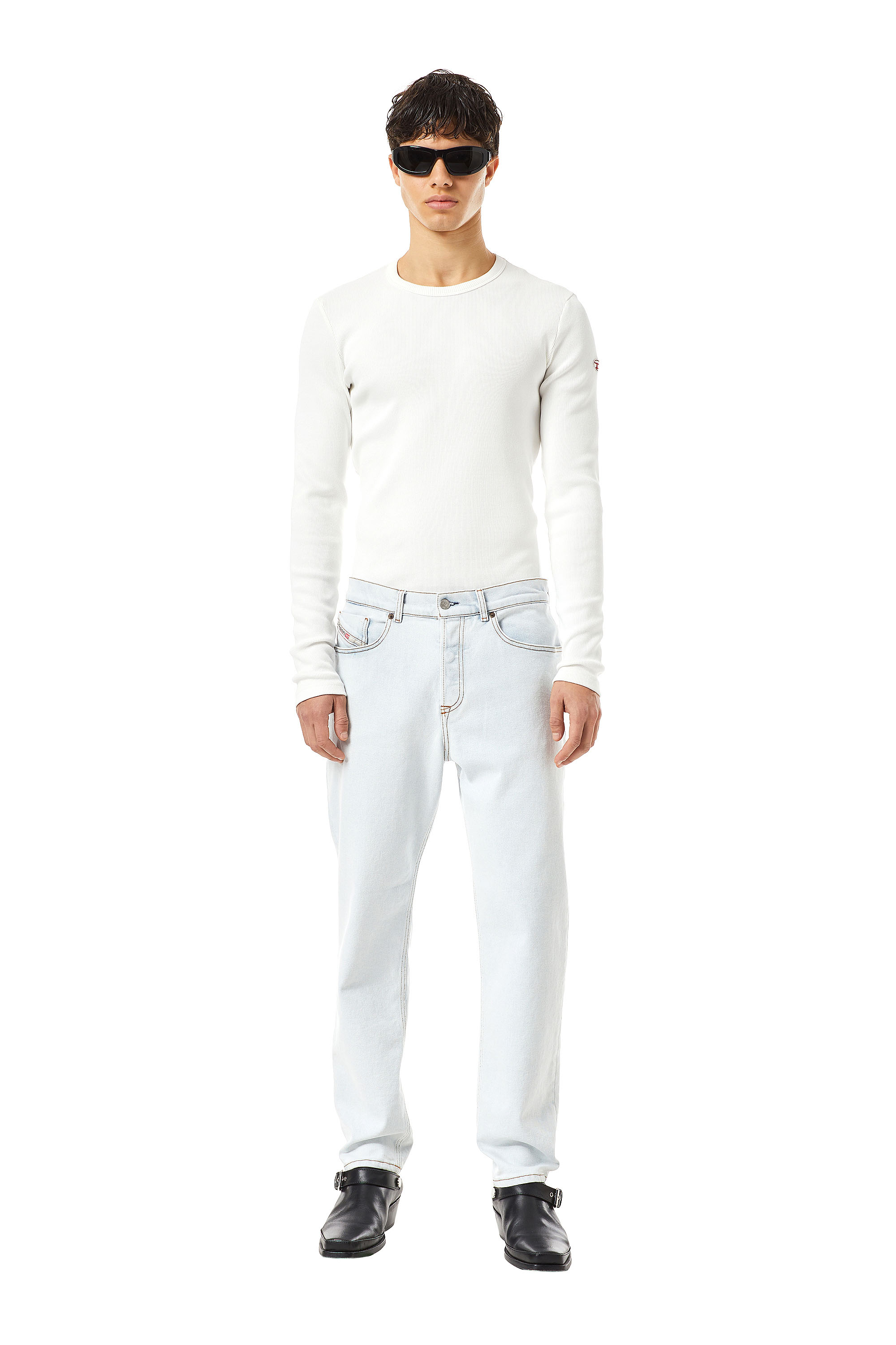 Diesel - 2005 D-Fining 09C06 Tapered Jeans, Blu Chiaro - Image 2