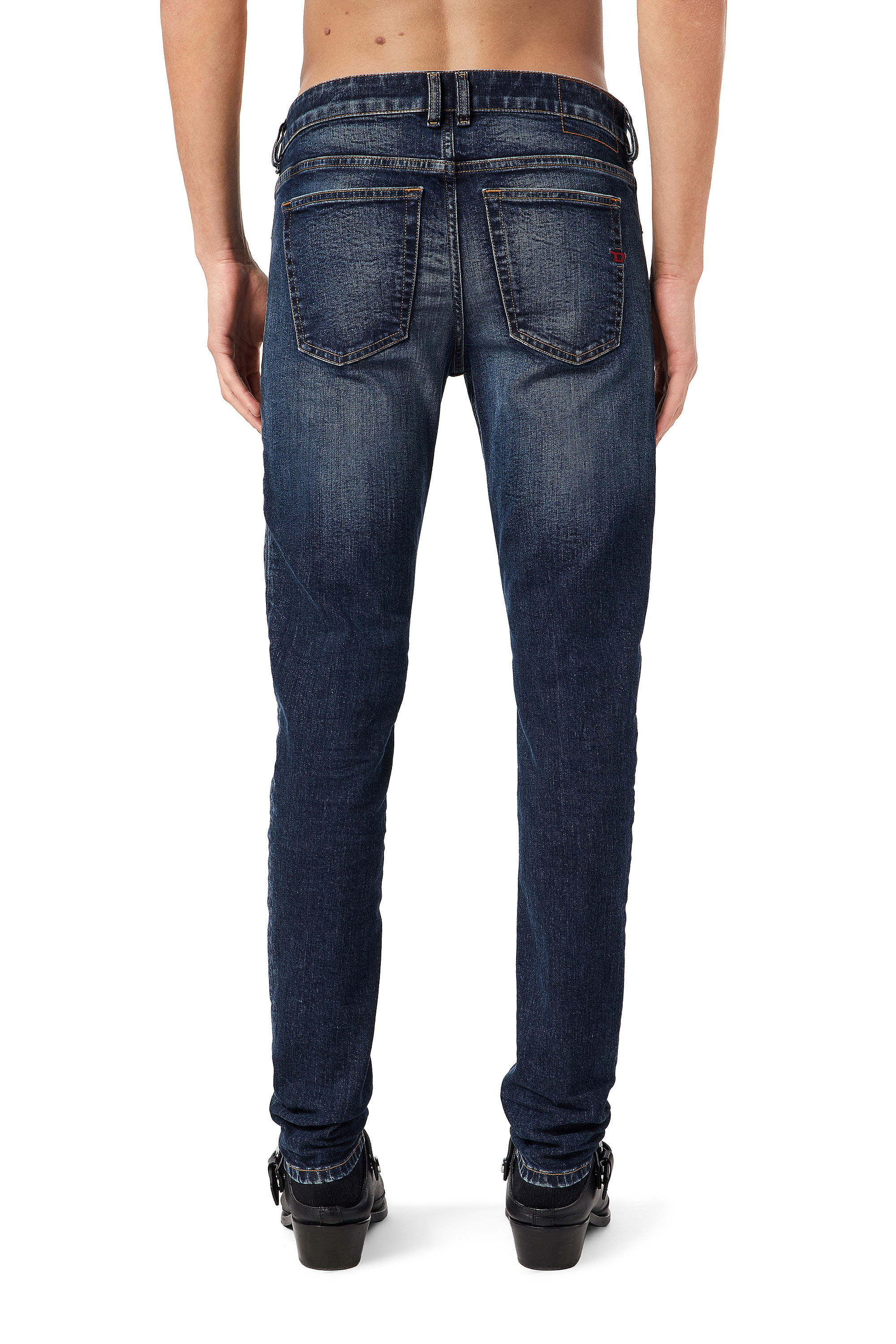 Diesel - 1979 Sleenker 069YY Skinny Jeans, Dark Blue - Image 3