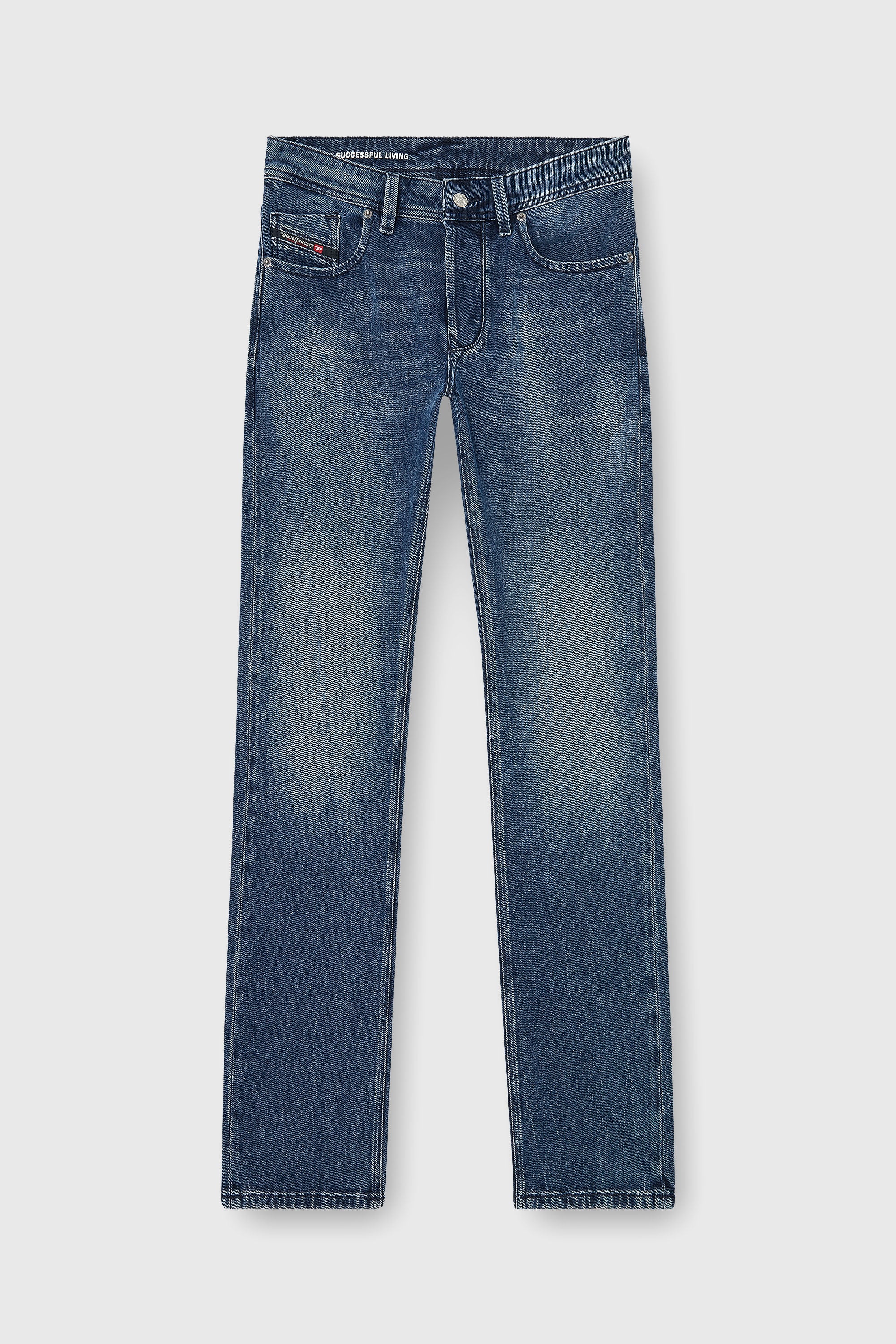 Diesel - Regular Jeans 1985 Larkee 0KBBM Homme, Bleu Fonc&eacute; - Image 2