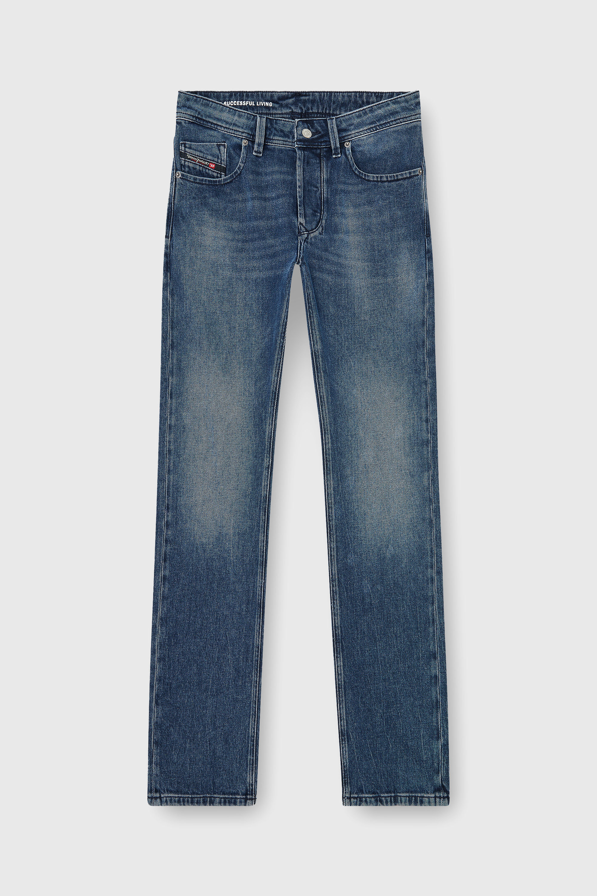 Diesel - Regular Jeans 1985 Larkee 0KBBM Uomo, Blu Scuro - Image 6