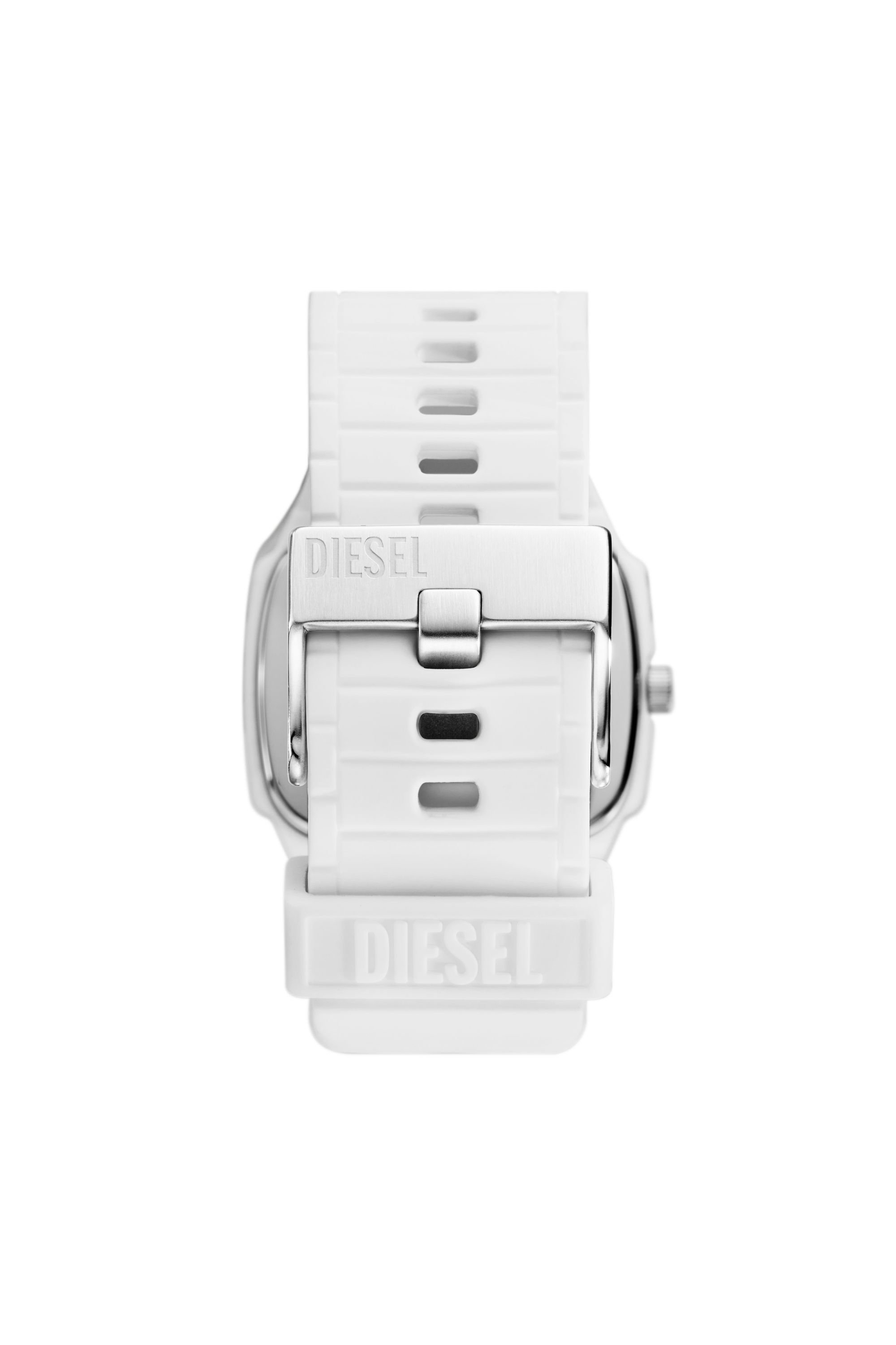 Diesel - DZ2204, Uomo Orologio Cliffhanger 2.0 in silicone bianco in Bianco - Image 2
