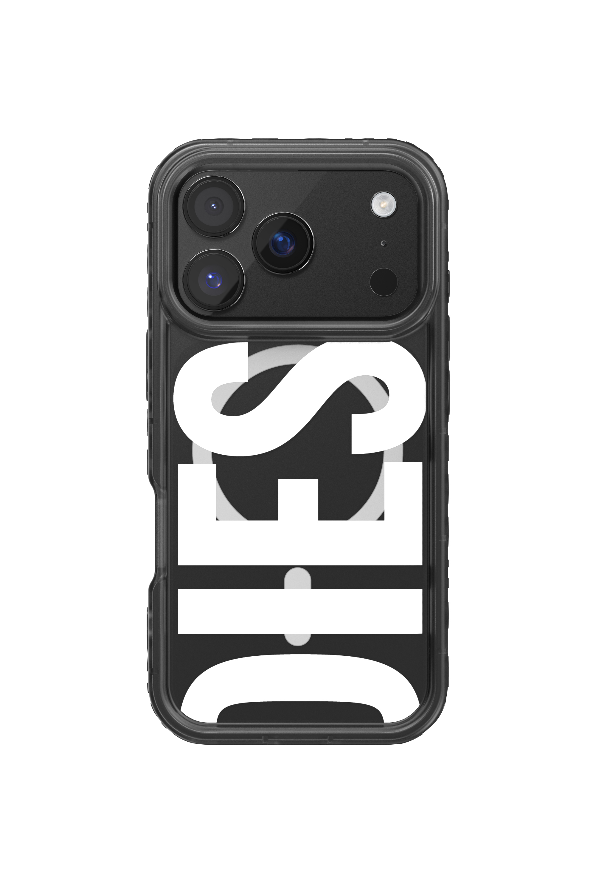 Diesel - 60437 MOULDED CASE, Custodia Biscotto Bumper con Magsafe per iPhone 17 Pro Unisex in Nero - 2