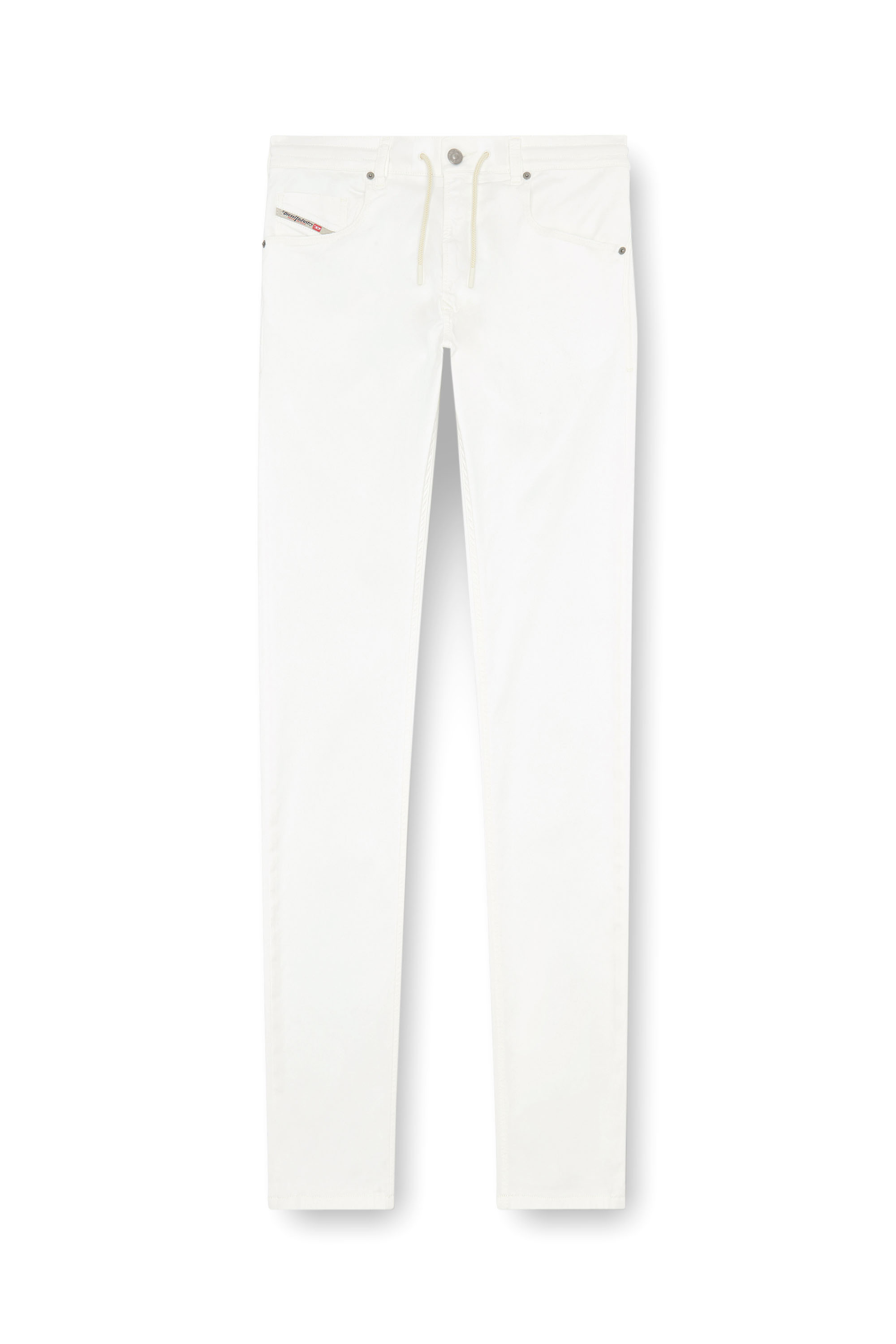 Diesel - Uomo Tapered 2030 D-Krooley Joggjeans® 068HX, Bianco - Image 3