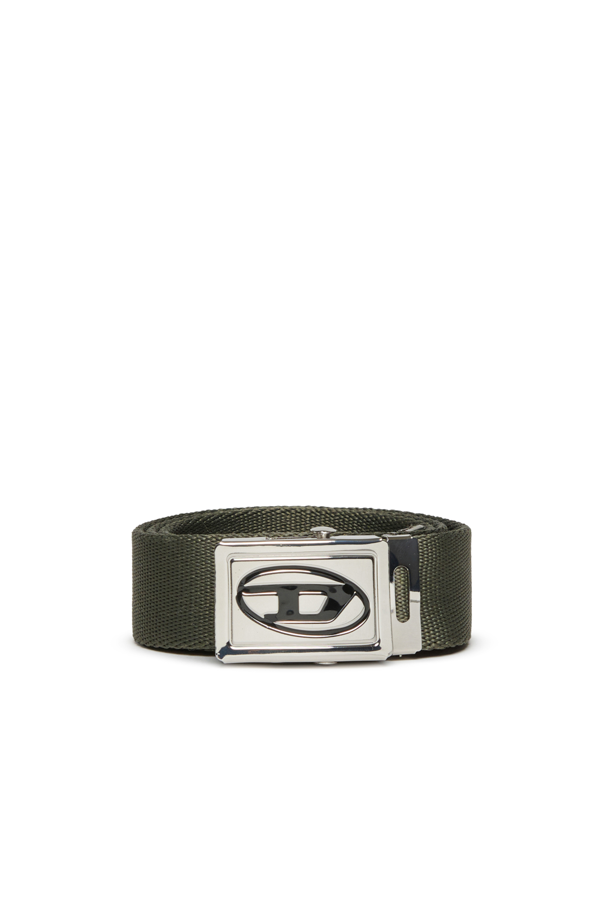 Diesel - BALTY, Ceinture 3 cm avec boucle Oval D Homme in Vert - 1