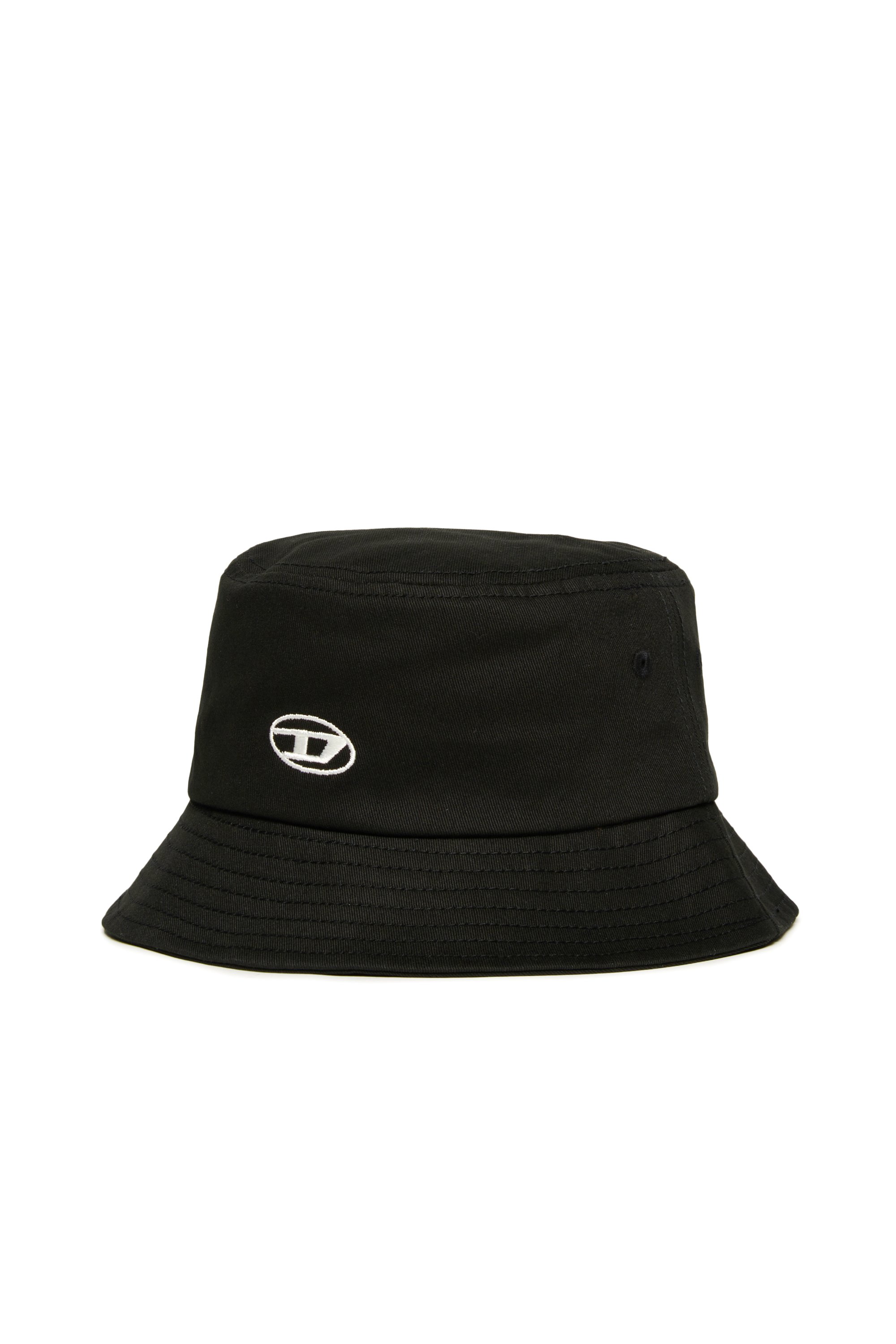 Diesel - FIRCUS, Cappello da pescatore con ricamo Oval D Unisex in Nero - 1