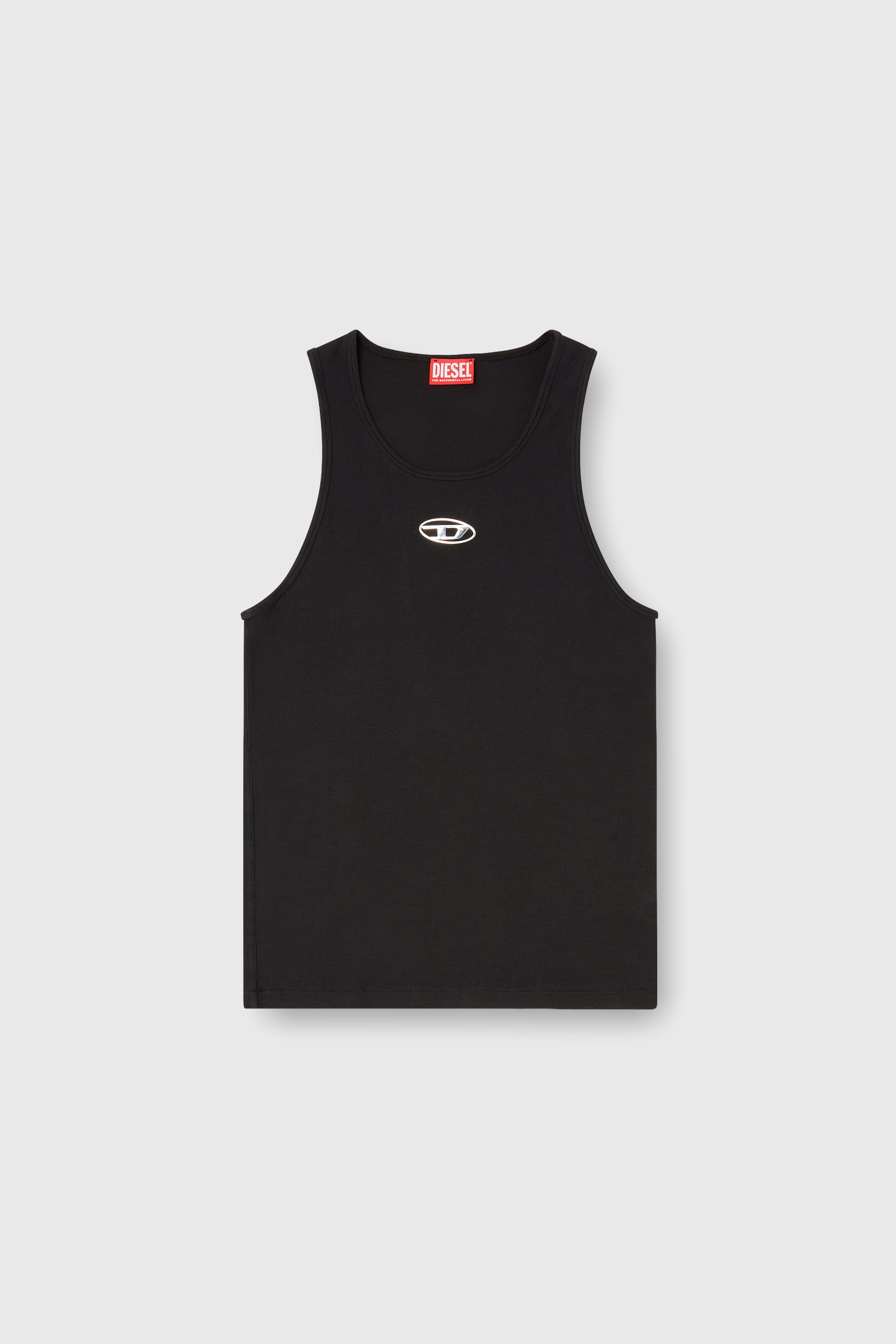 Diesel - T-LIFTY-IOD, Canotta in cotone con logo Uomo in Nero - 2