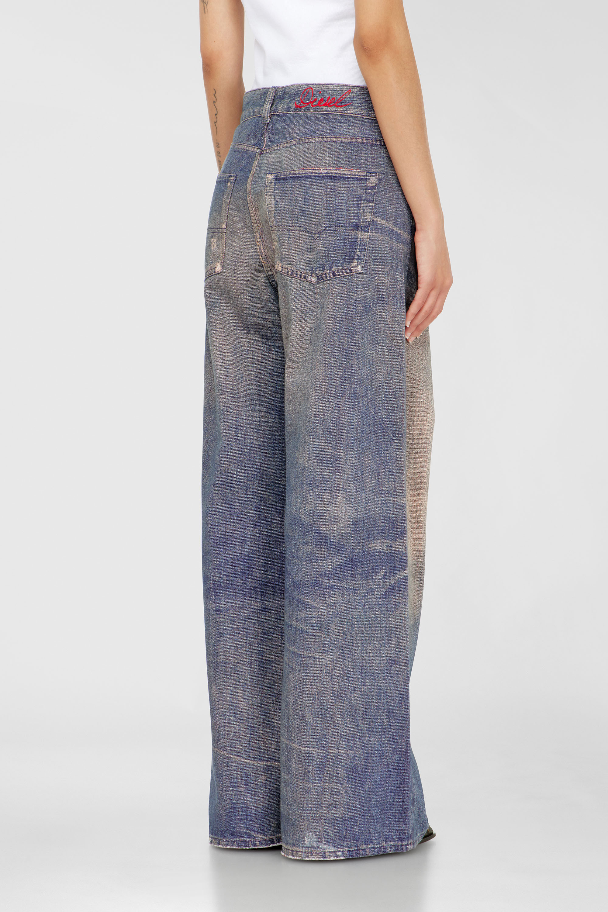 Diesel - Damen Relaxed Jeans 1996 D-Sire 09P95, Dunkelblau - 5