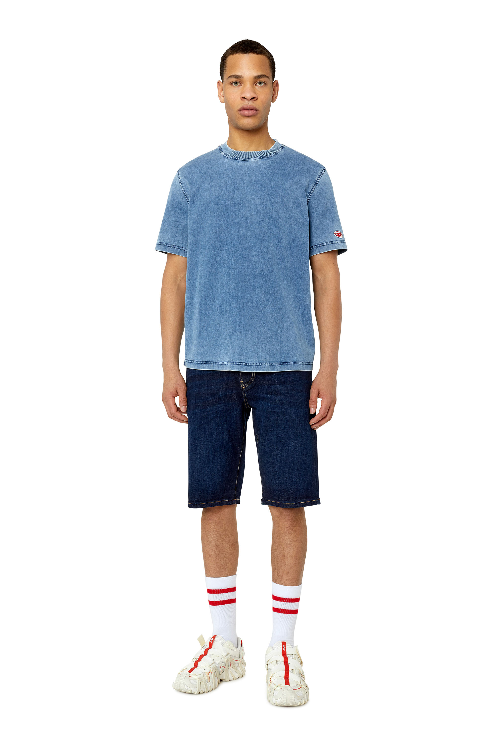 Diesel - SLIM-SHORT, Bleu Foncé - Image 2