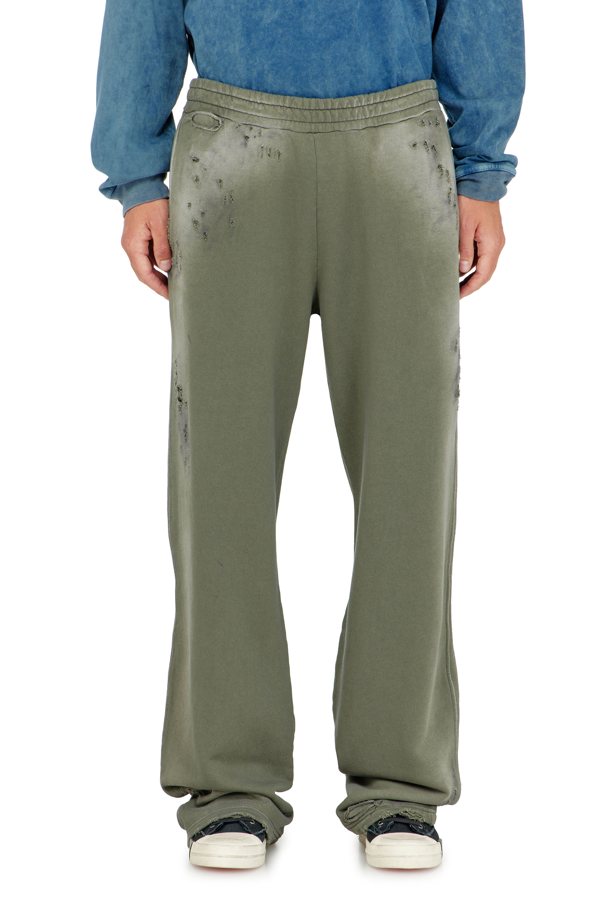Diesel - P-KEITH, Pantaloni in cotone con effetto destroyed Uomo in ToBeDefined - 2