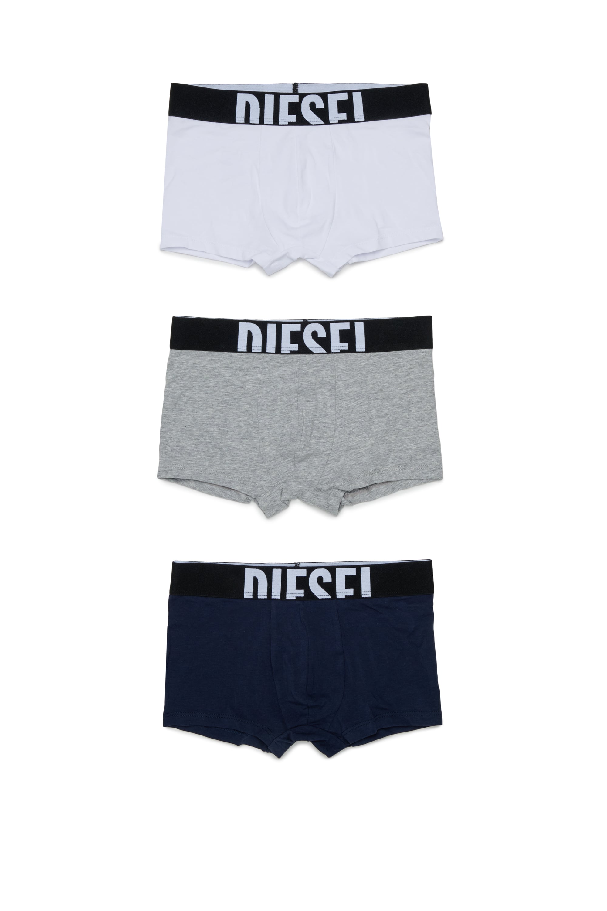 Diesel - UM-UMILLOTRIPACK-DD, Lot de 3 boxers en coton stretch Homme in Polychrome - 1