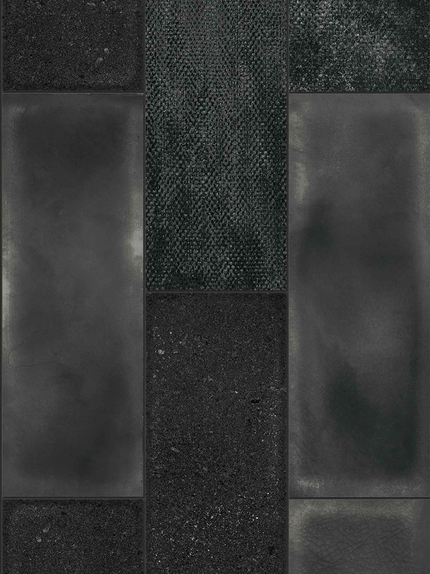 CAMP - WALL TILES, Black - Ceramics