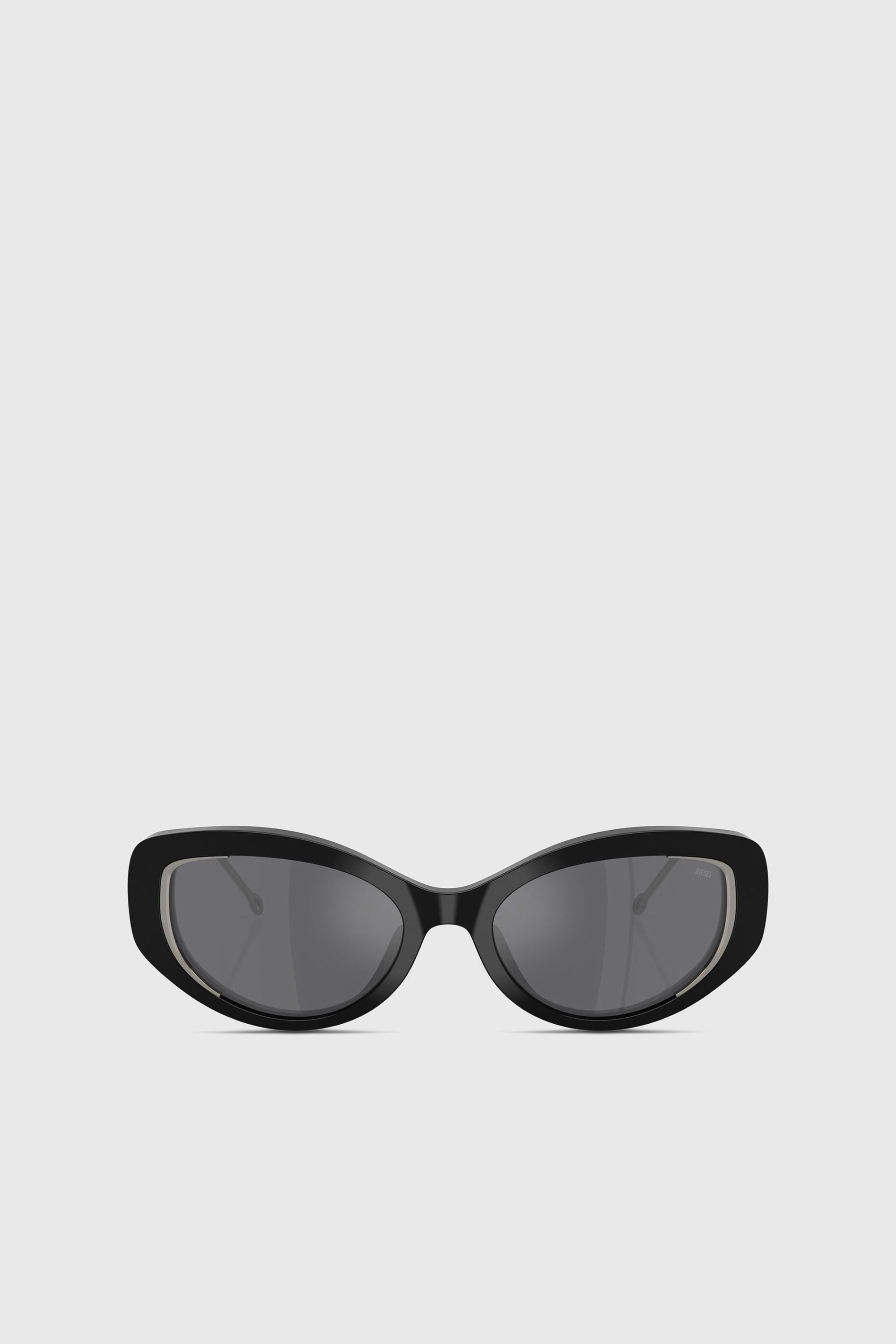 Diesel - 0DL2001 SIZE 54, Unisex Softer Katzenaugen-Style Brille in Grau - 1